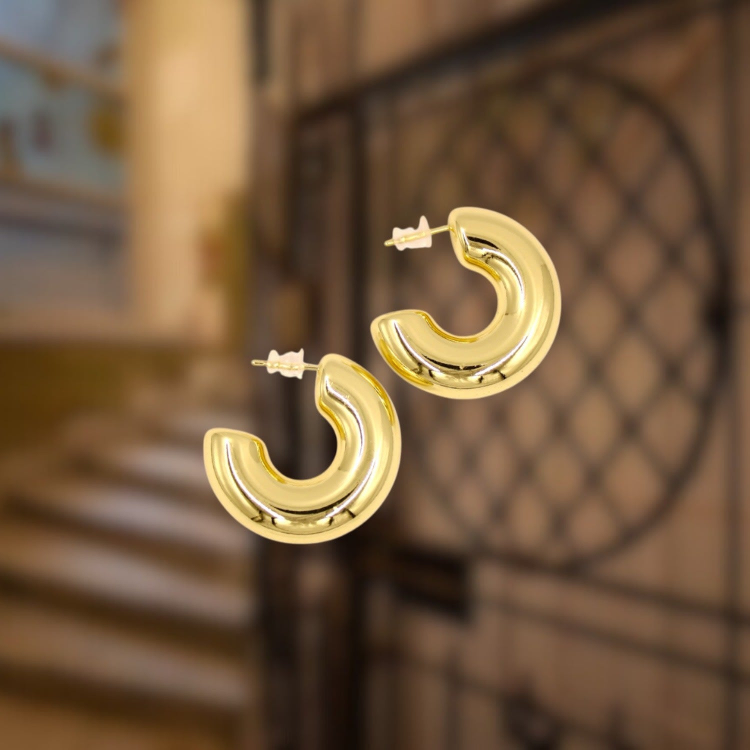 Istanbulite Timeless Hoop Earrings