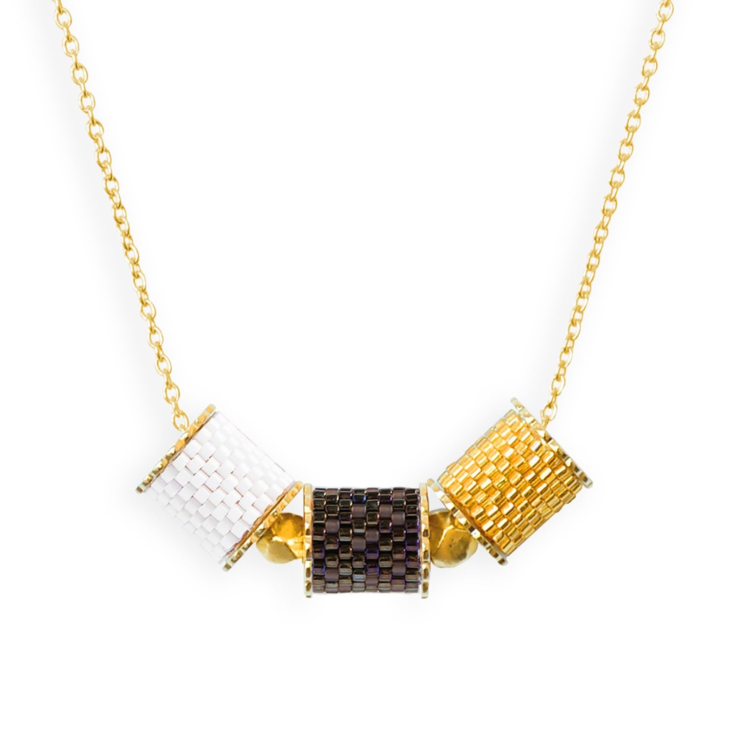 Everyday Adjustable Length Necklace - Bark