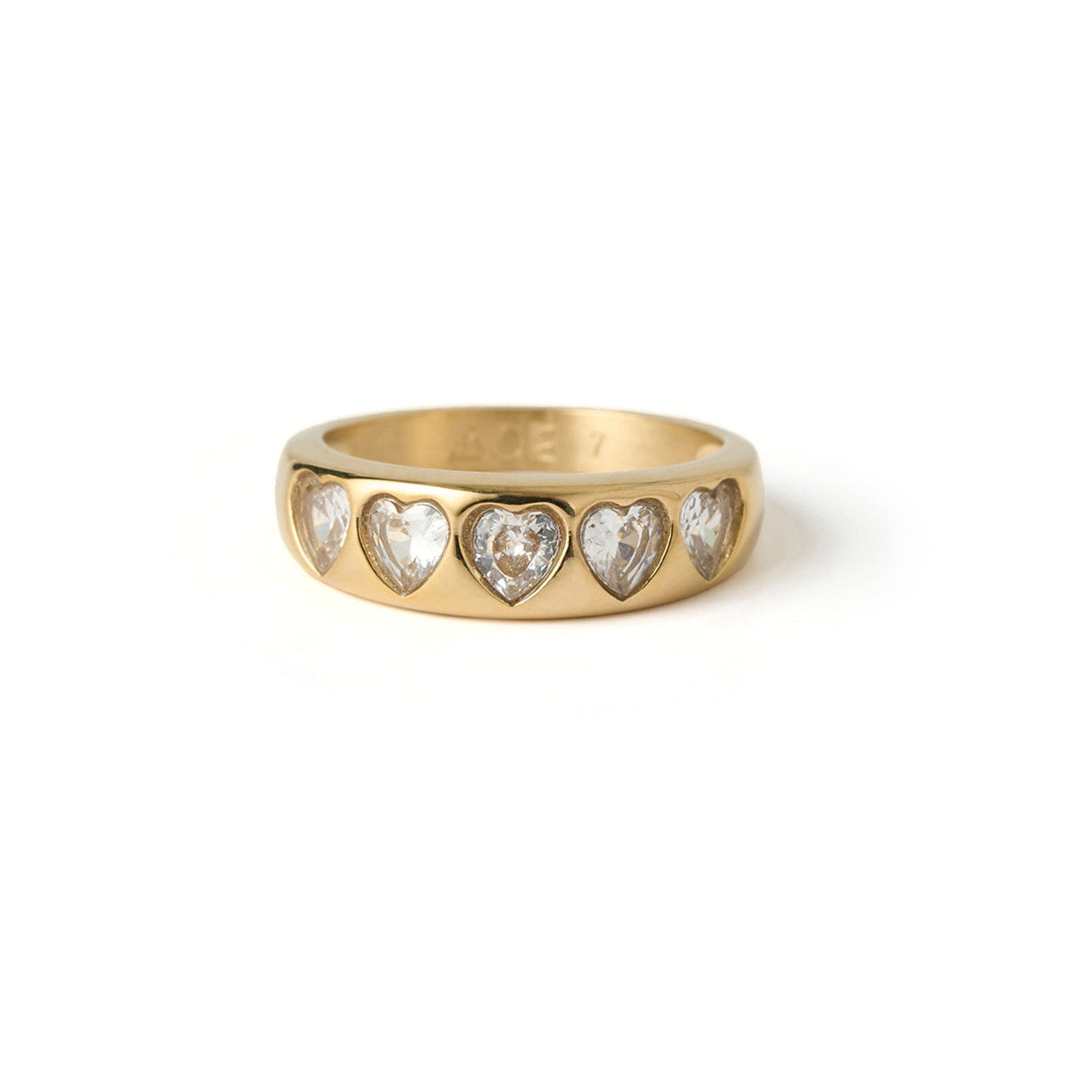 Jadore Gold Ring Stone