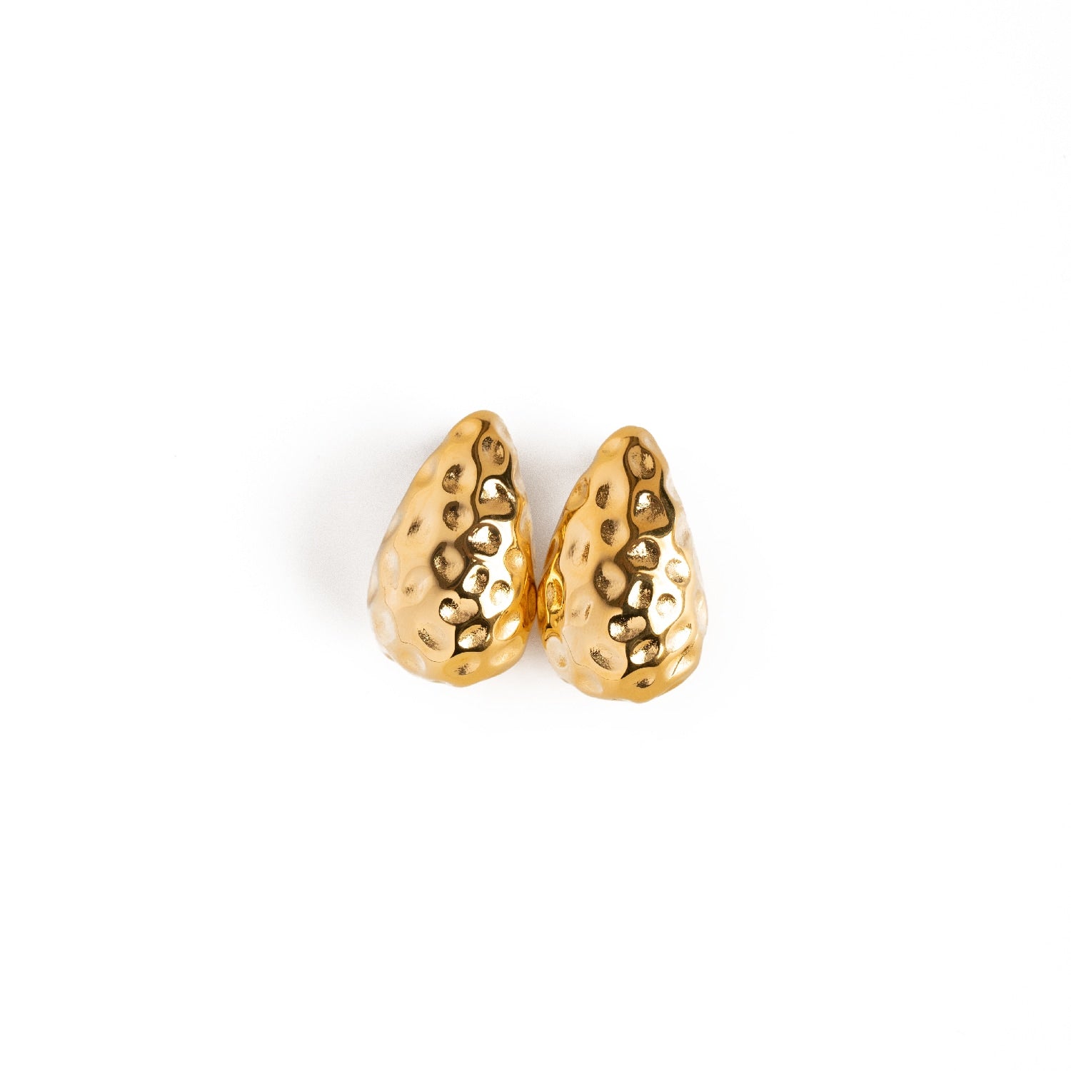 Jamelia Gold Pear Drop Earrings