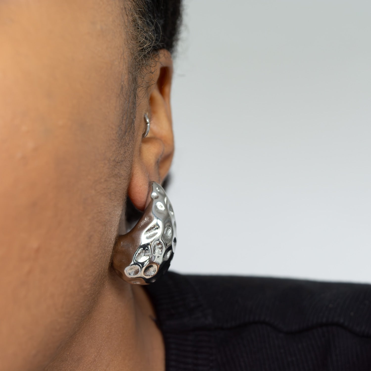 Jamelia Silver Pear Drop Earrings