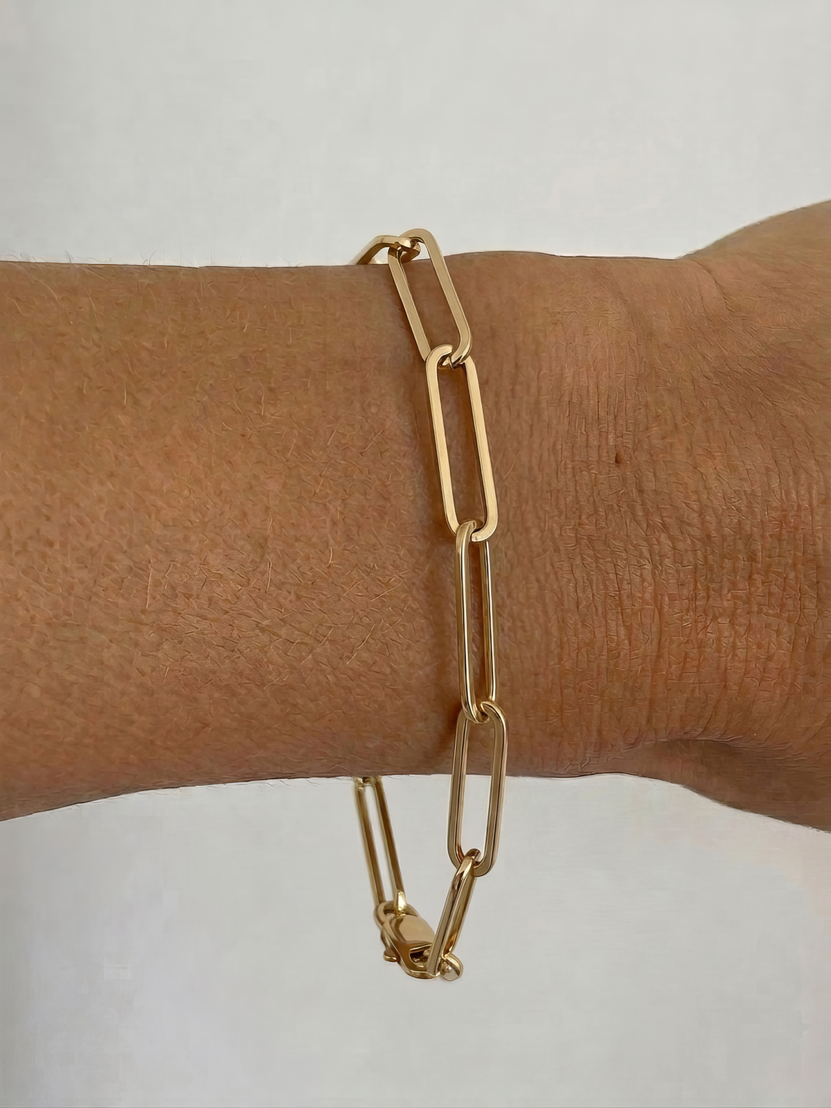Chunky Love Bracelet - Solid Gold