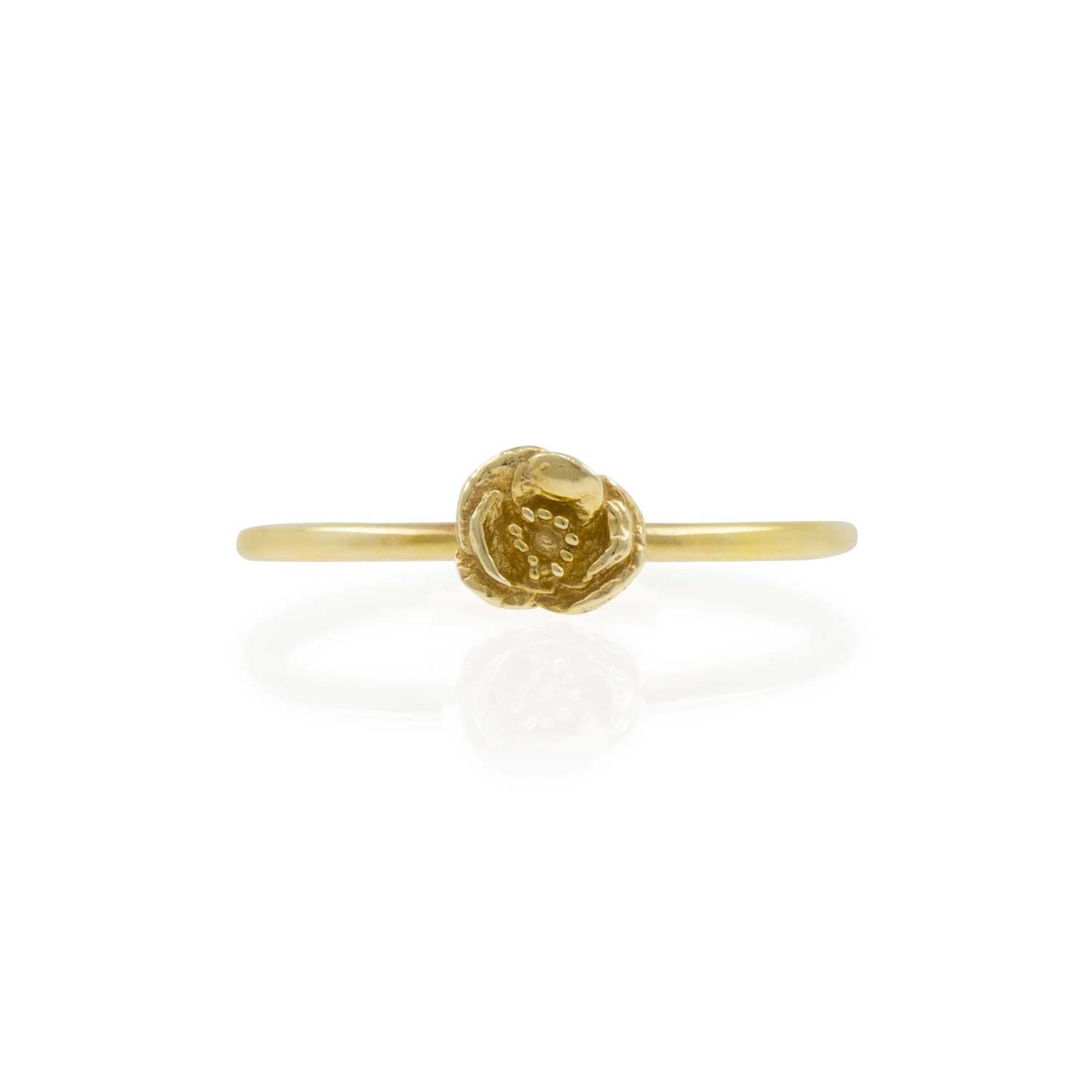 Poppy Stacking Ring – 9Ct Solid Gold