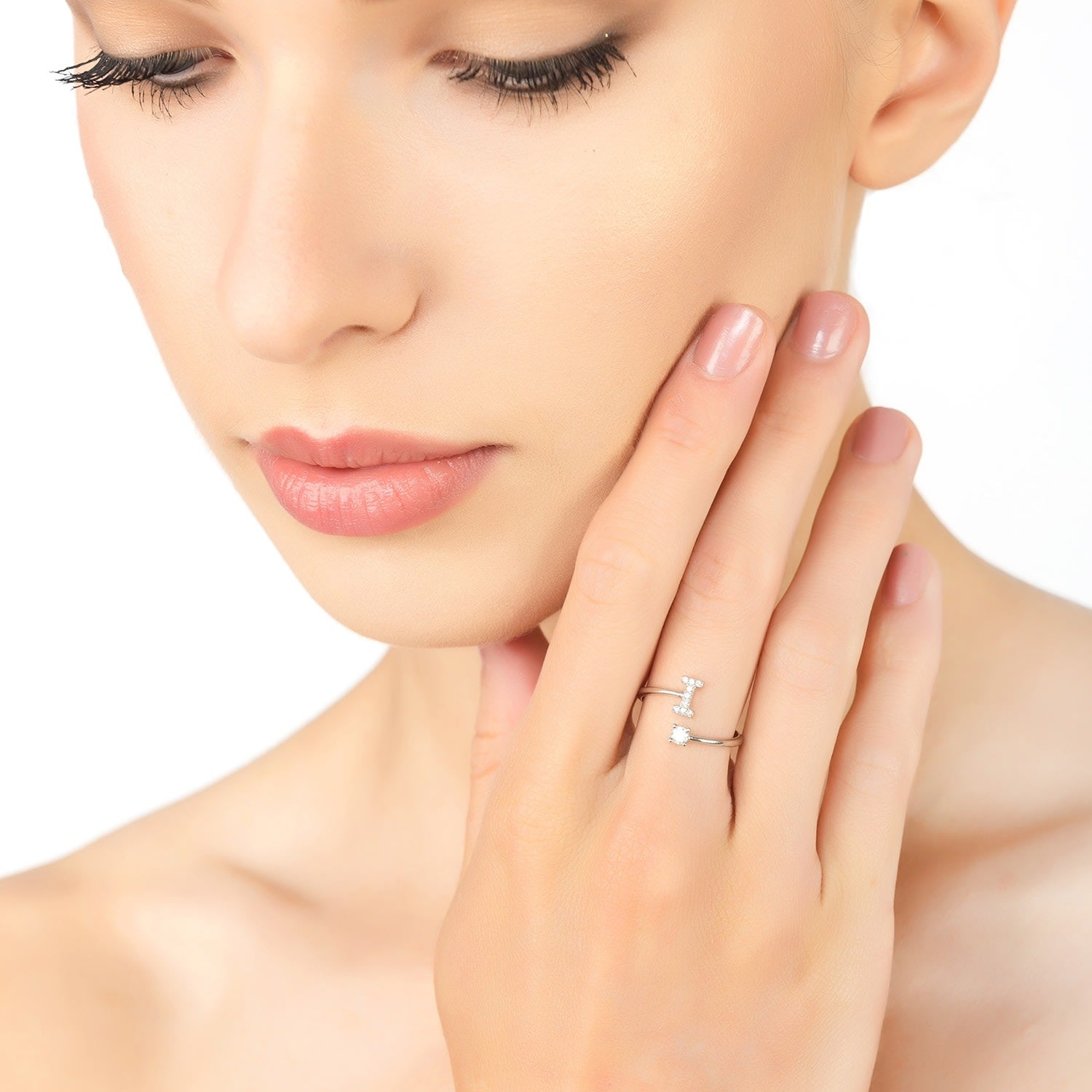 Initial Ring Silver I