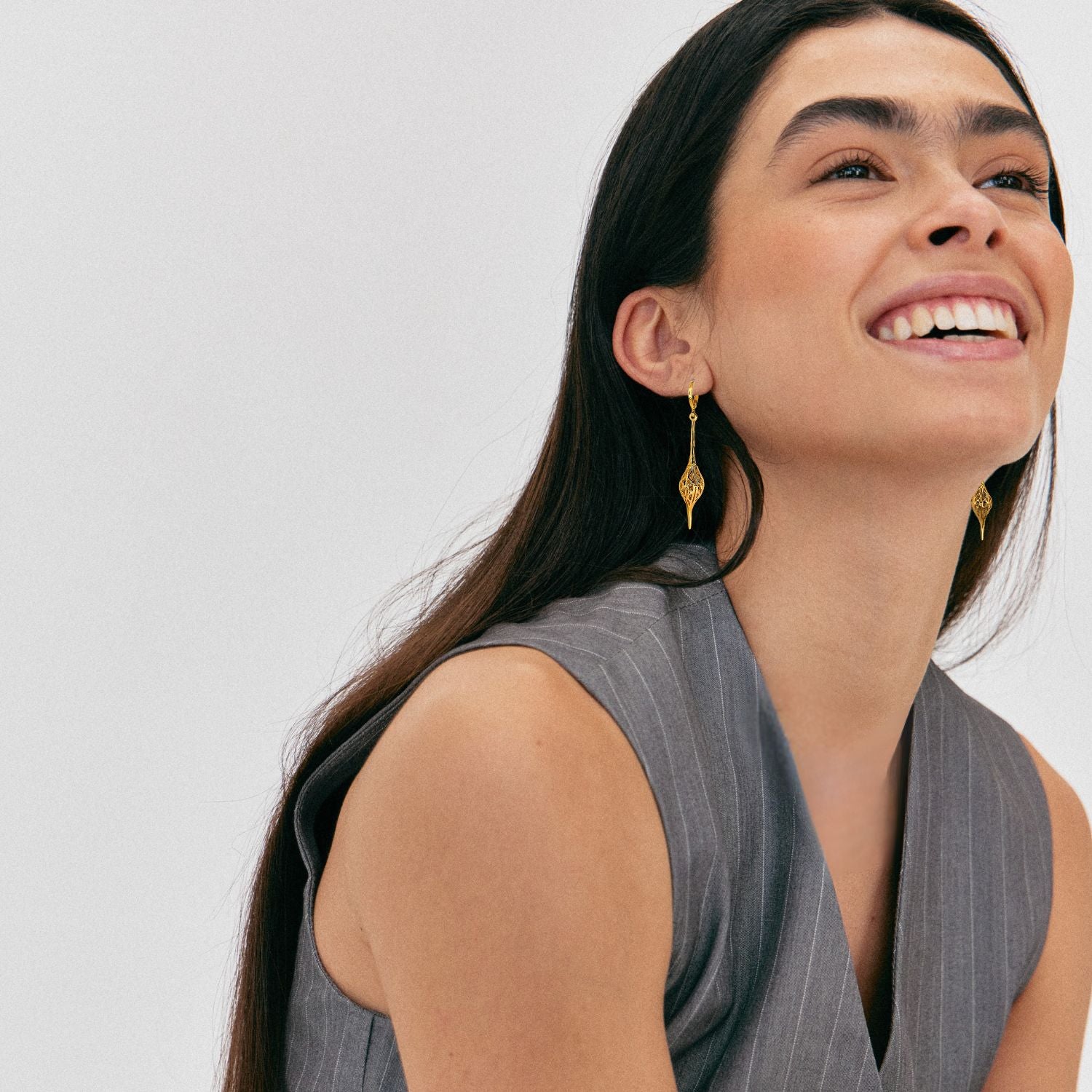 Jeannie Drop Lever Back Earrings