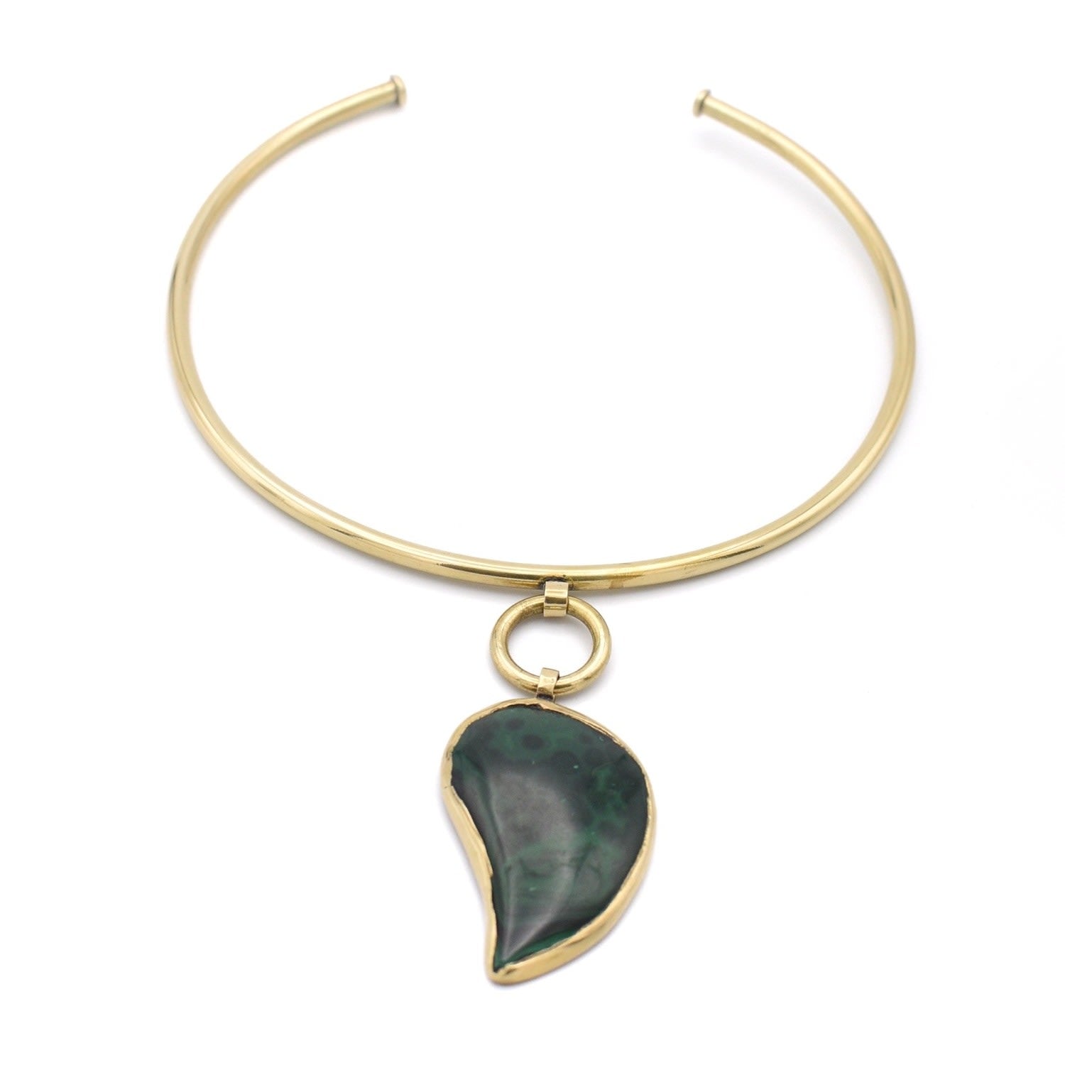 Kijani Malachite Lunar Choker