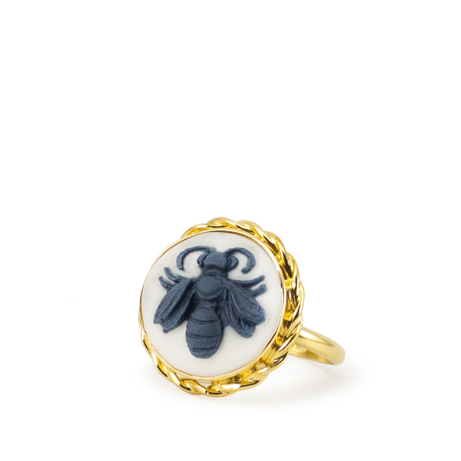 Bee Cameo Ring