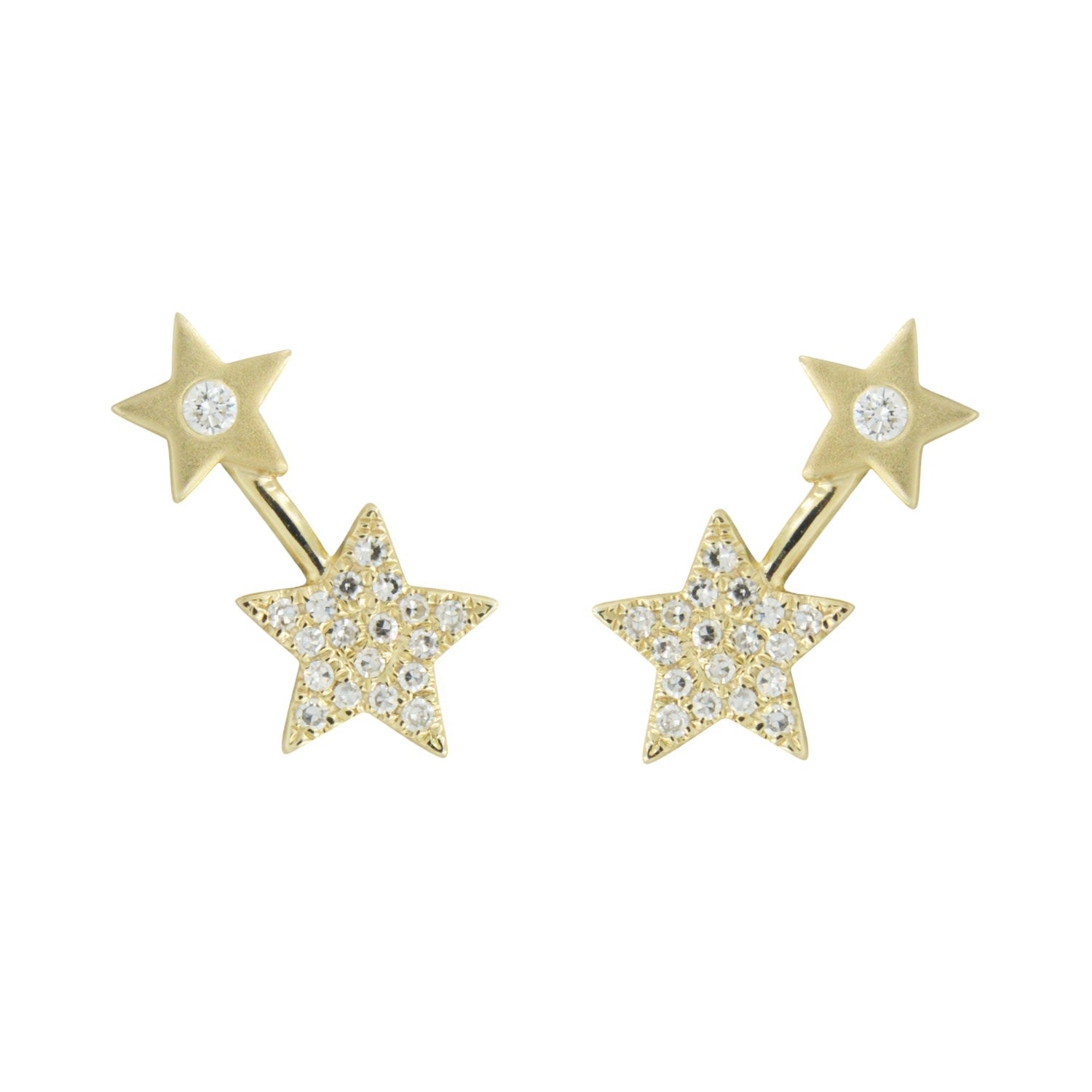 Double Star Diamond Studs