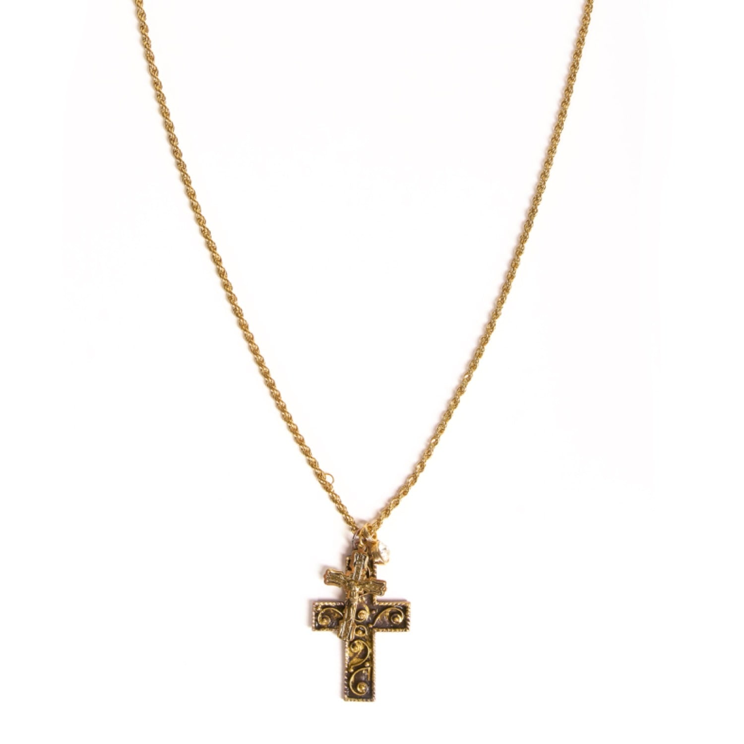 Jude Gothic Cross Necklace