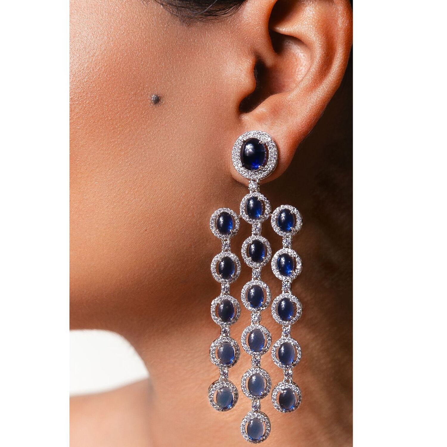 Julitte Blue Earrings