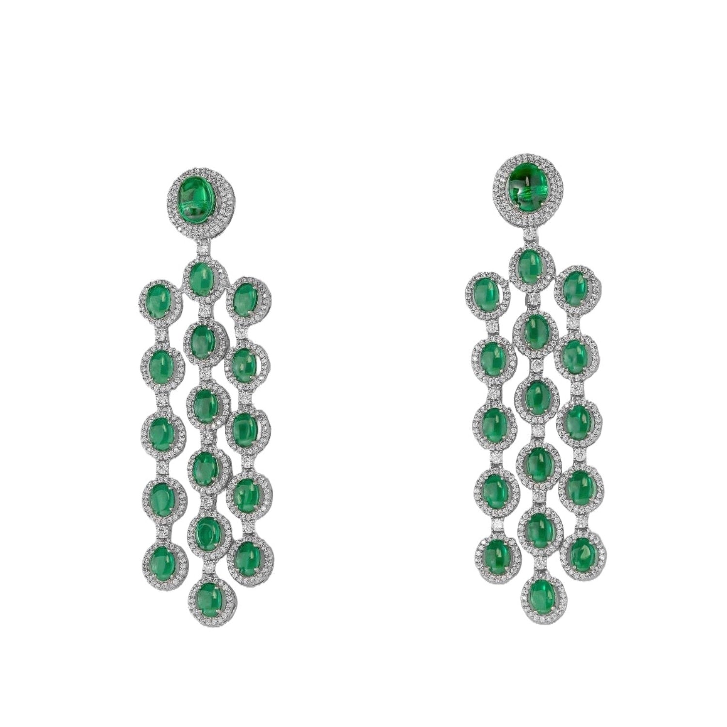Julitte Green Earrings