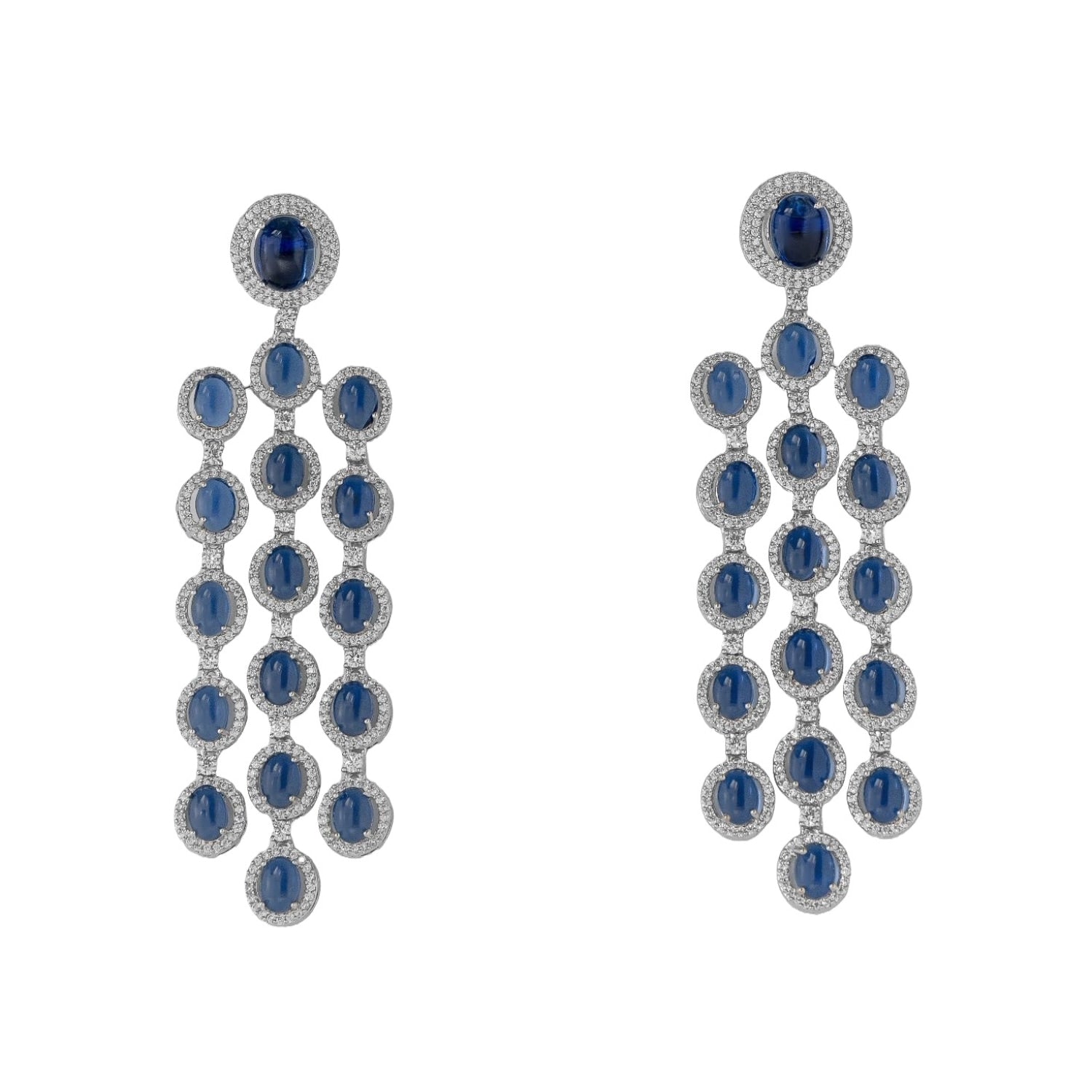 Julitte Blue Earrings