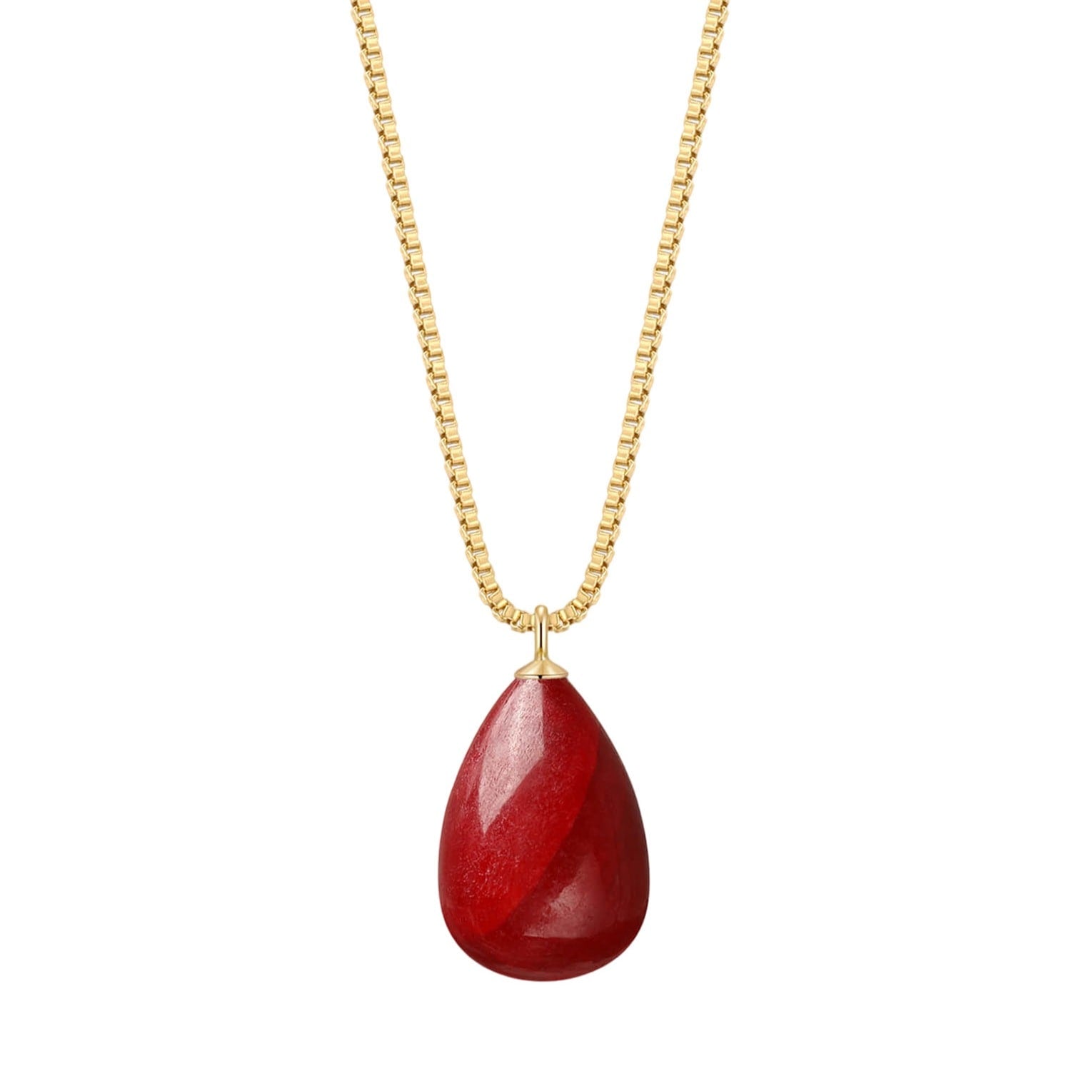July Ruby Necklace
