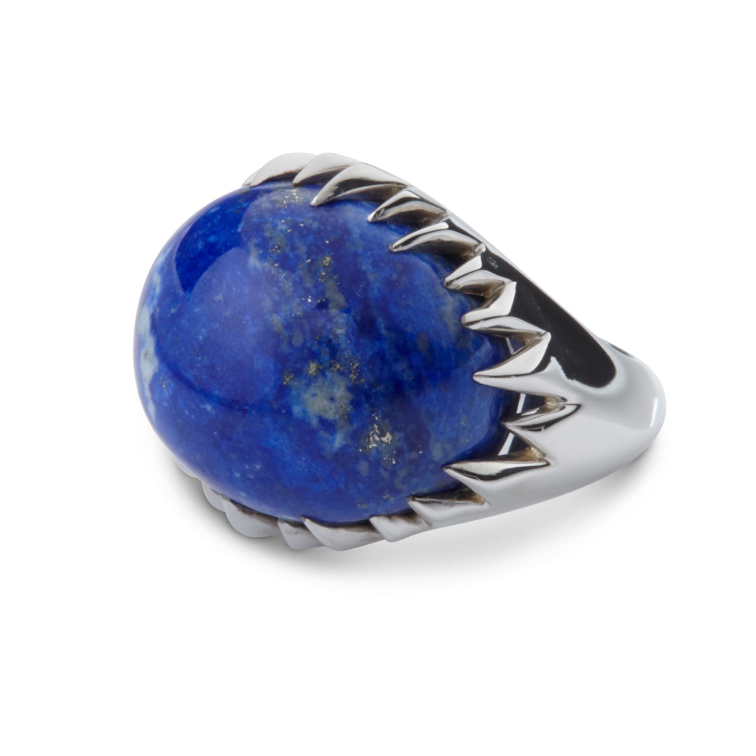 Eye Of Poseidon Ring – Silver – Lapis