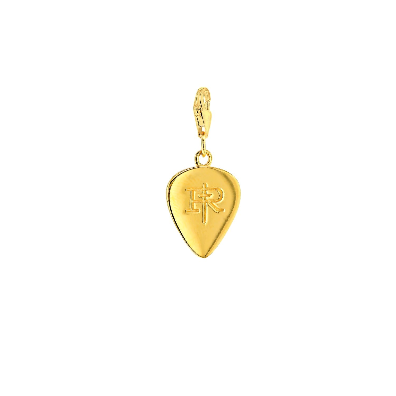 18Kt Gold Plated Mini Plectrum Charm