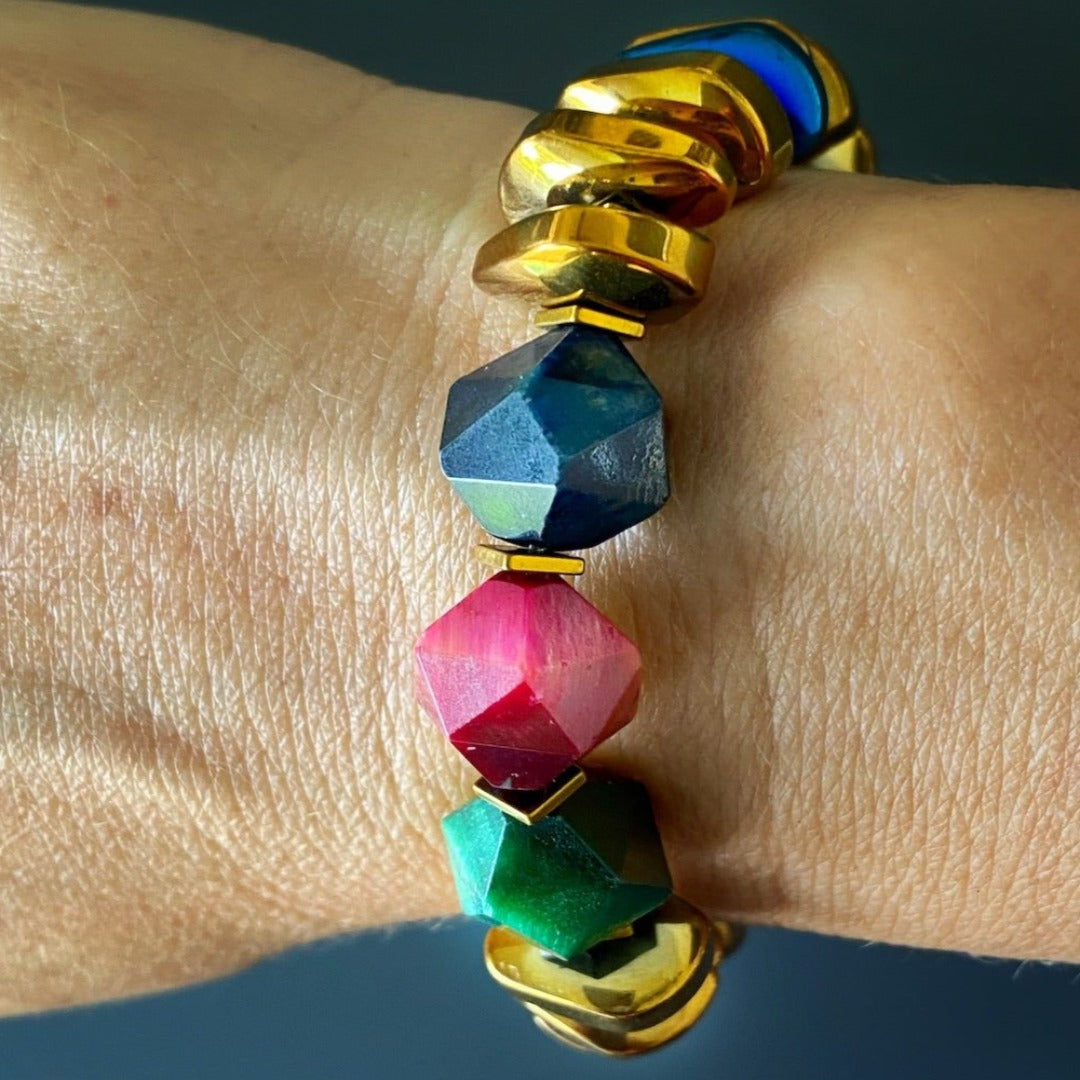 Karma Hematite Bracelet