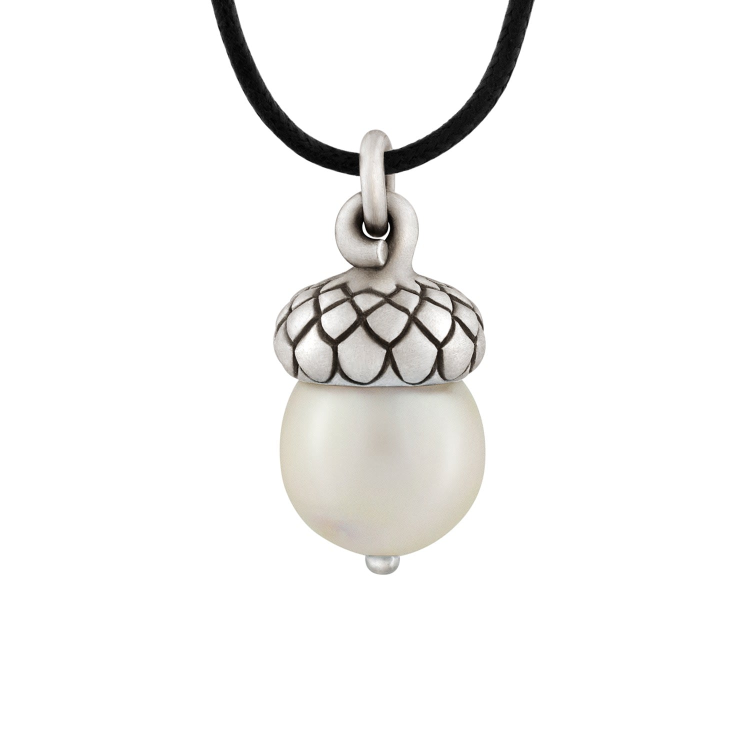 Acorn Pendant With Pearl