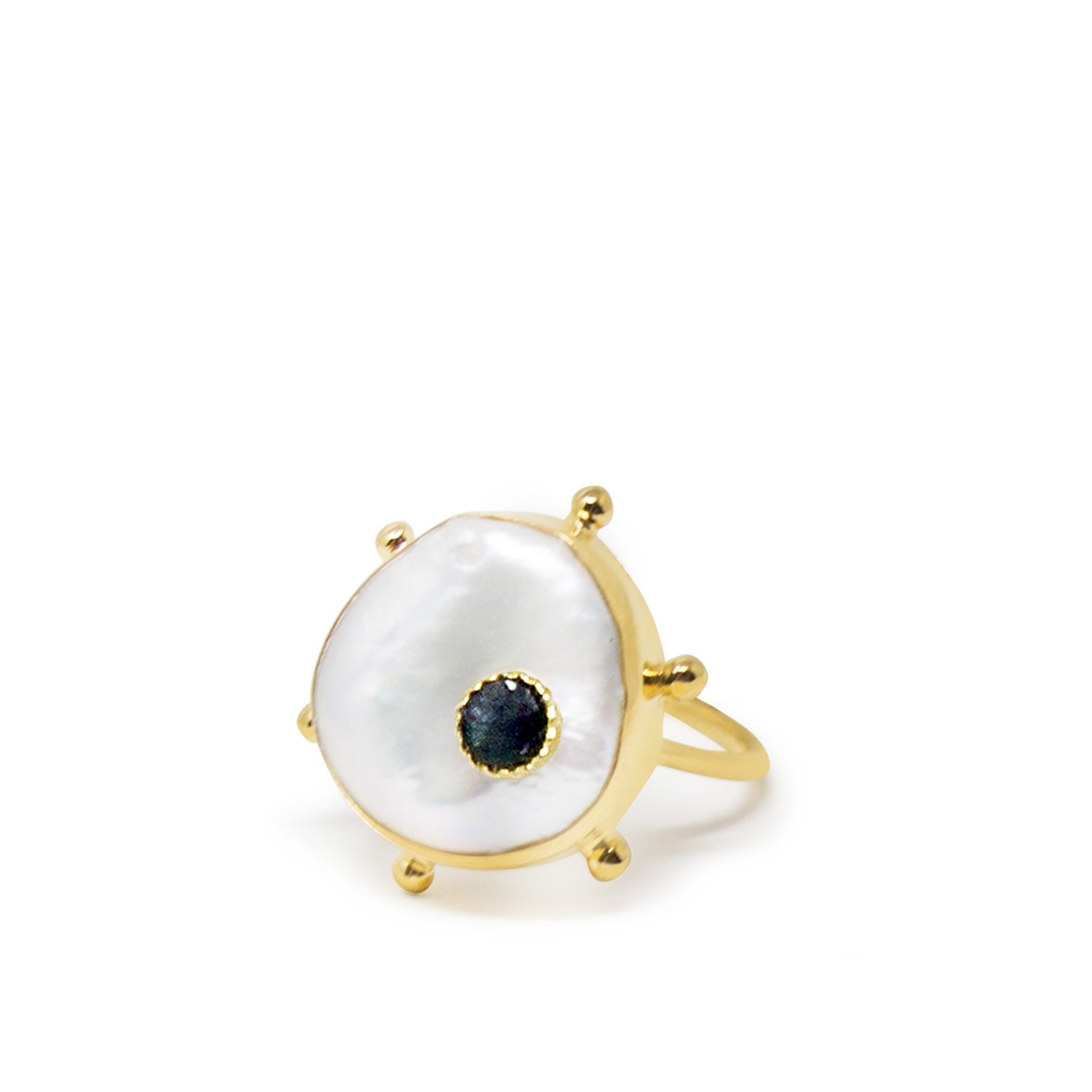Rebel Rebel Blue Sapphire Stacking Ring