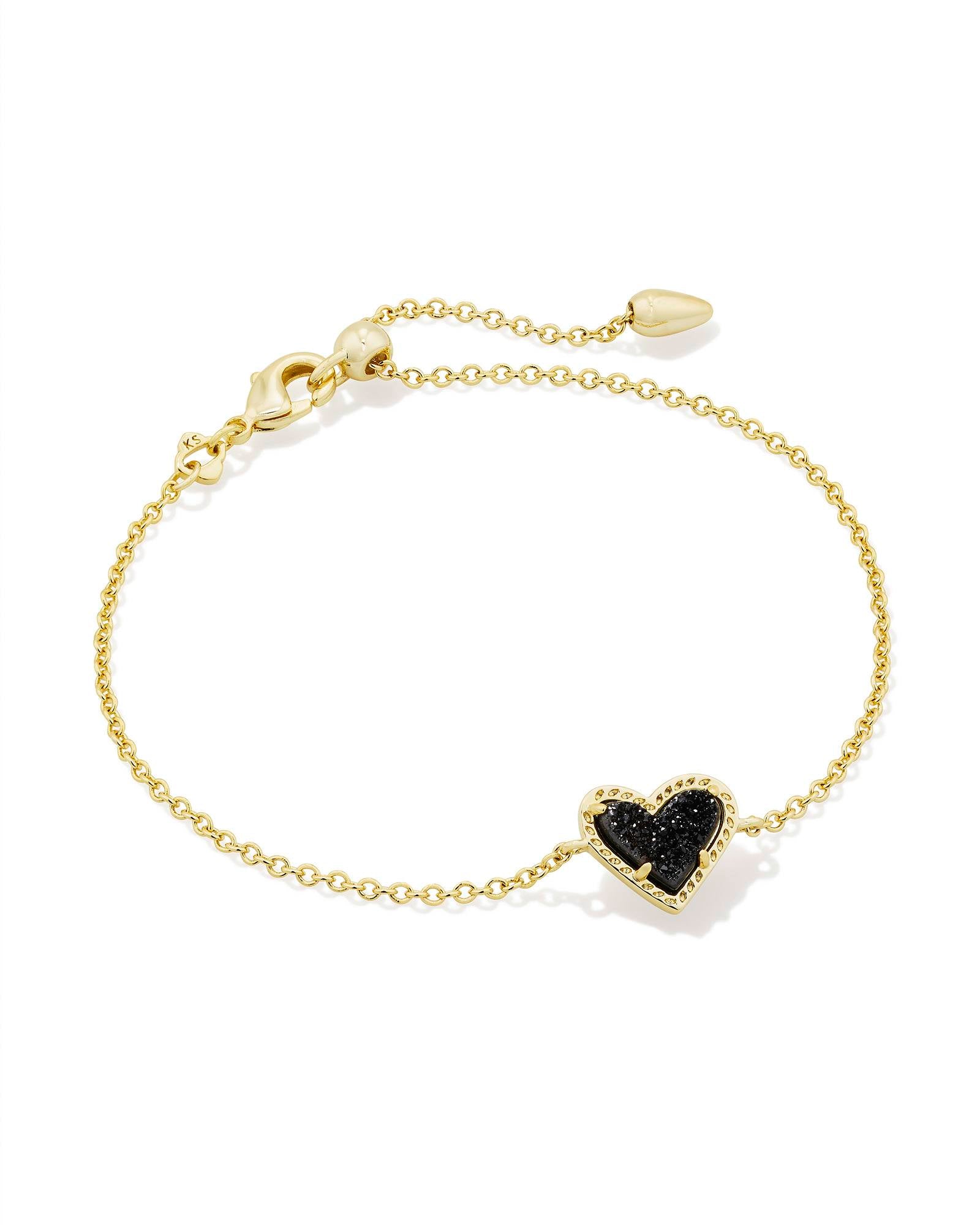 ari-heart-gold-delicate-chain-bracelet-in-black-swarovski