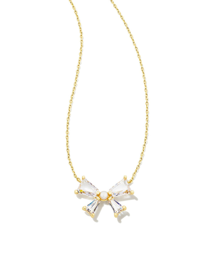 blair-gold-bow-short-pendant-necklace-in-white-swarovski
