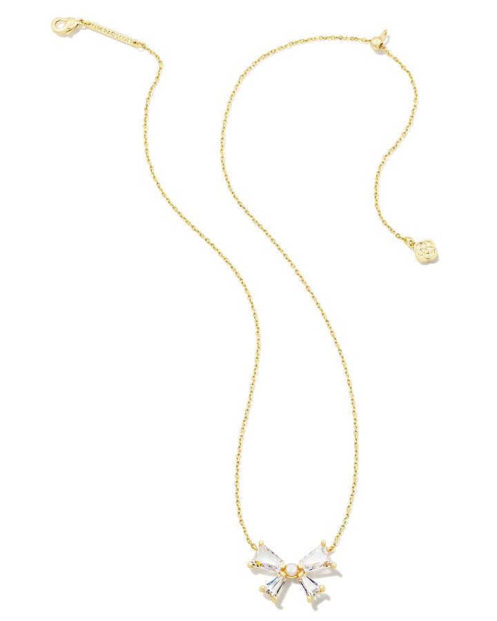 blair-gold-bow-short-pendant-necklace-in-white-swarovski