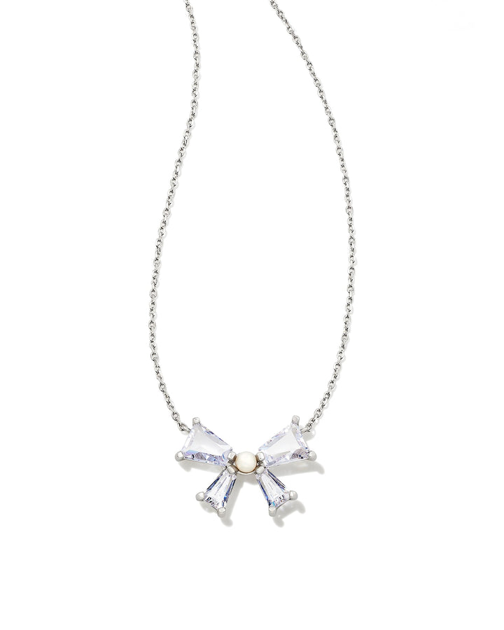 blair-silver-bow-short-pendant-necklace-in-white-crystal-swarovski