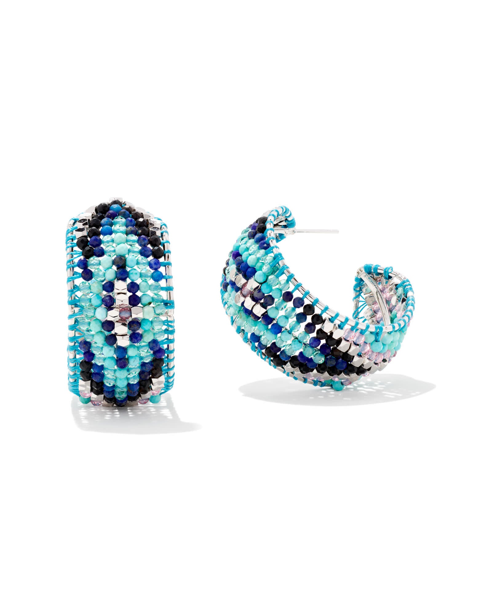 britt-silver-hoop-earrings-in-turquoise-mix