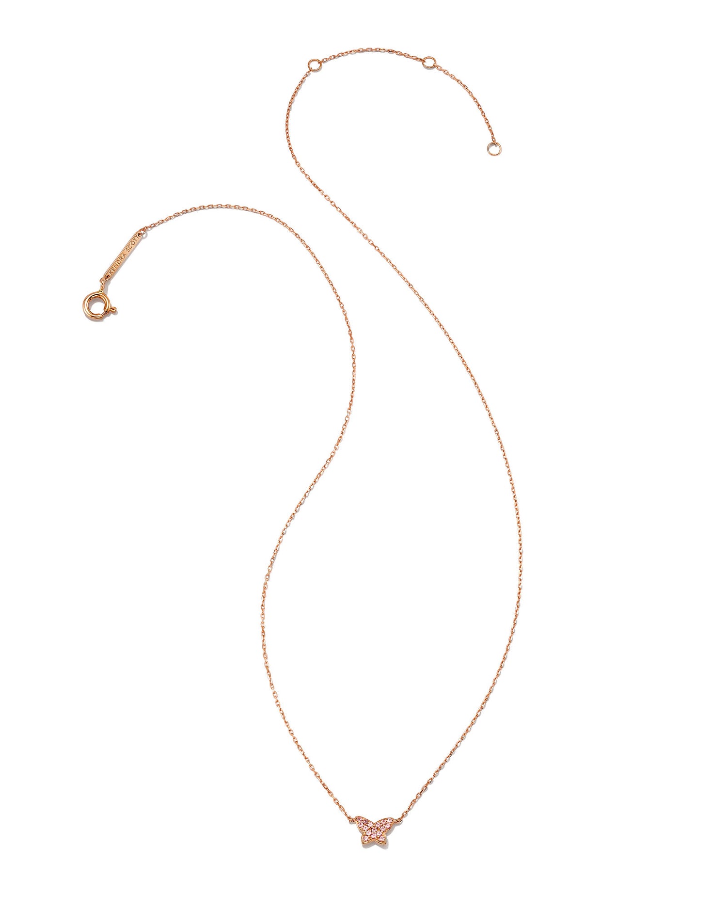 butterfly-14k-rose-gold-pendant-necklace-in-pink-swarovski
