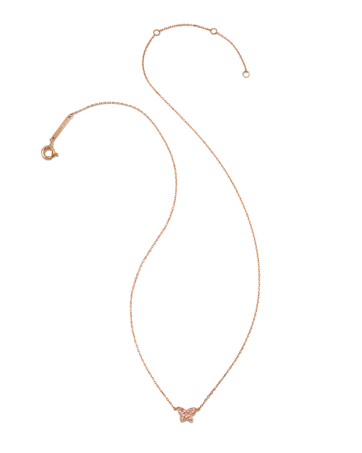 butterfly-14k-rose-gold-pendant-necklace-in-pink-swarovski