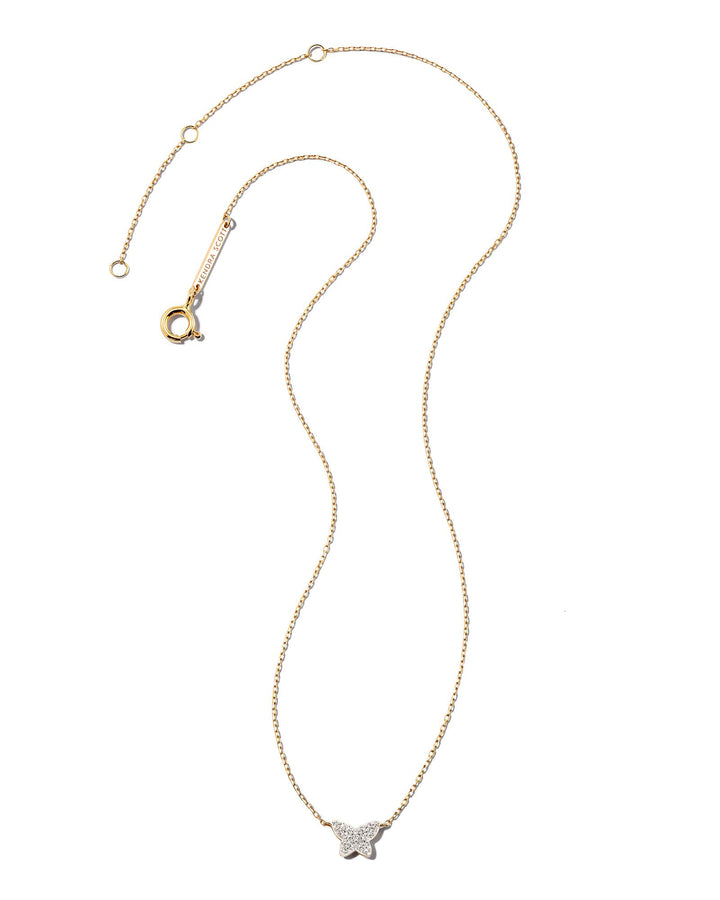butterfly-14k-yellow-gold-pendant-necklace-in-white-diamond