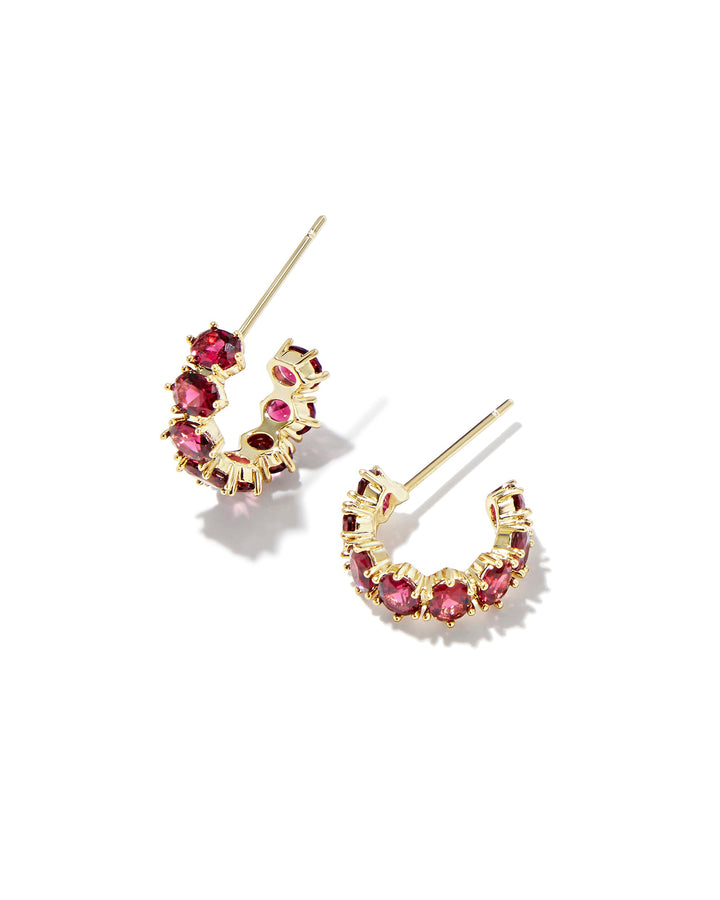 cailin-gold-huggie-earrings-in-burgundy-crystal-swarovski
