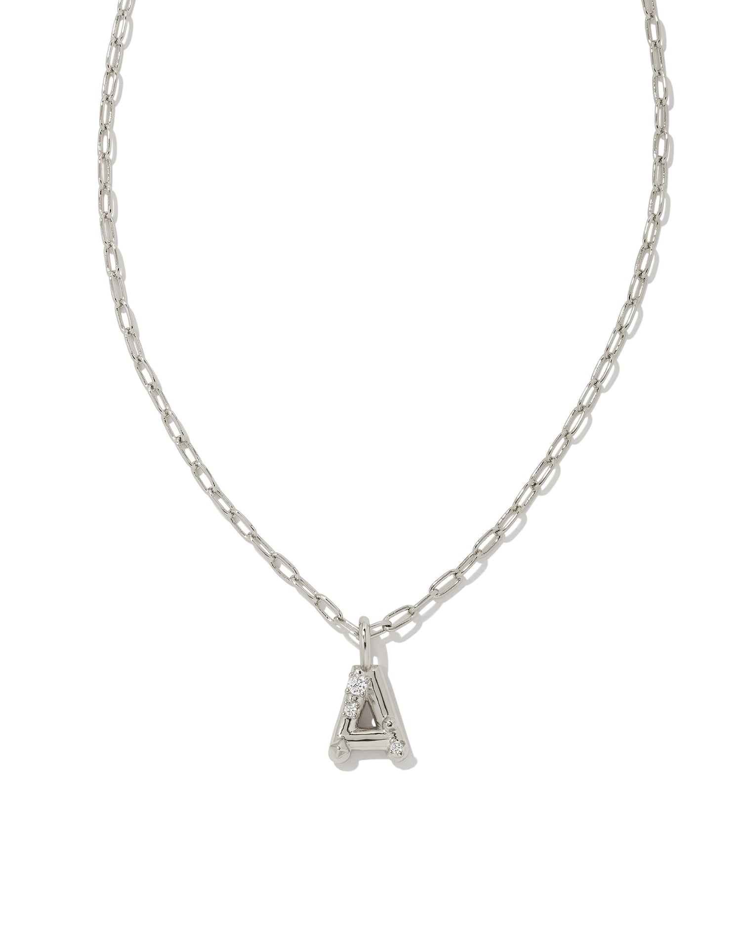 crystal-letter-a-silver-short-pendant-necklace-in-white-crystal-swarovski