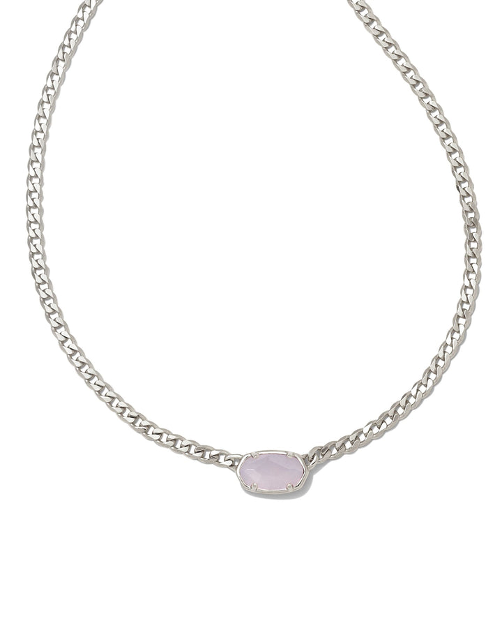 fern-sterling-silver-curb-chain-necklace-in-blue-gray-chalcedony-swarovski