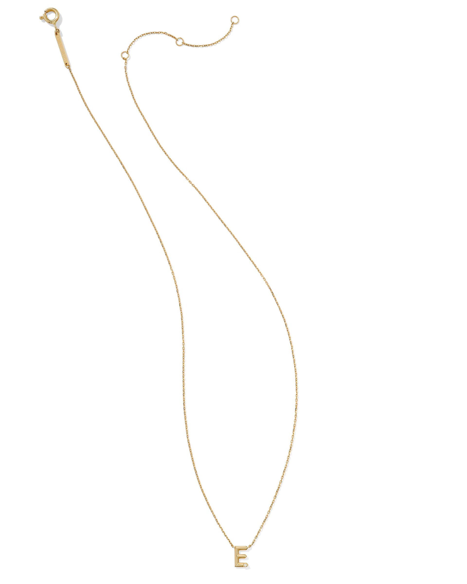 diamond-accent-letter-e-14k-yellow-gold-pendant-necklace-in-white-diamond-swarovski
