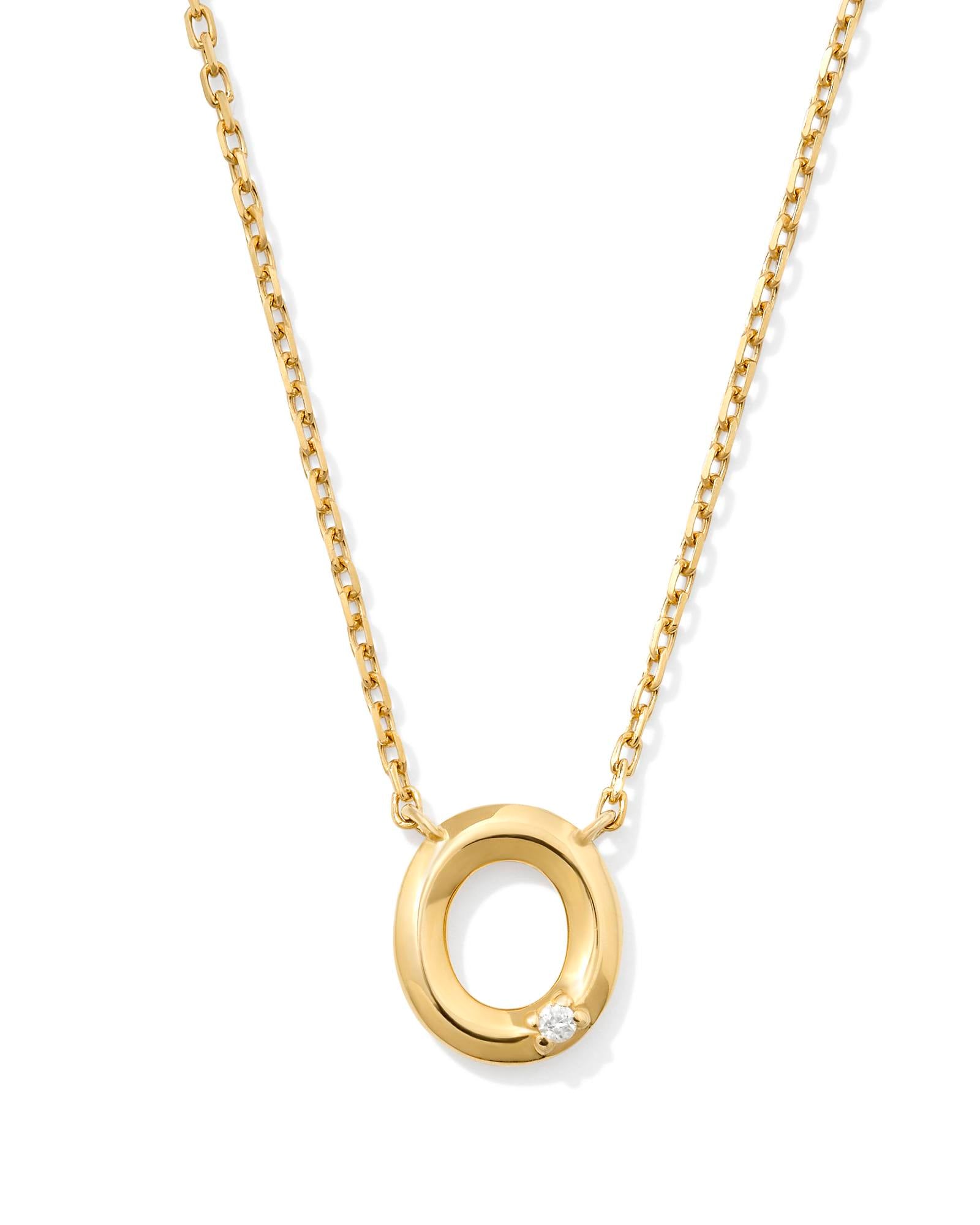diamond-accent-letter-o-14k-yellow-gold-pendant-necklace-in-white-diamond-swarovski