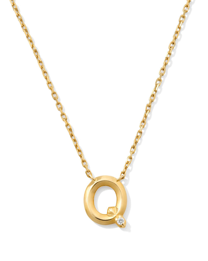 diamond-accent-letter-q-14k-yellow-gold-pendant-necklace-in-white-diamond-swarovski