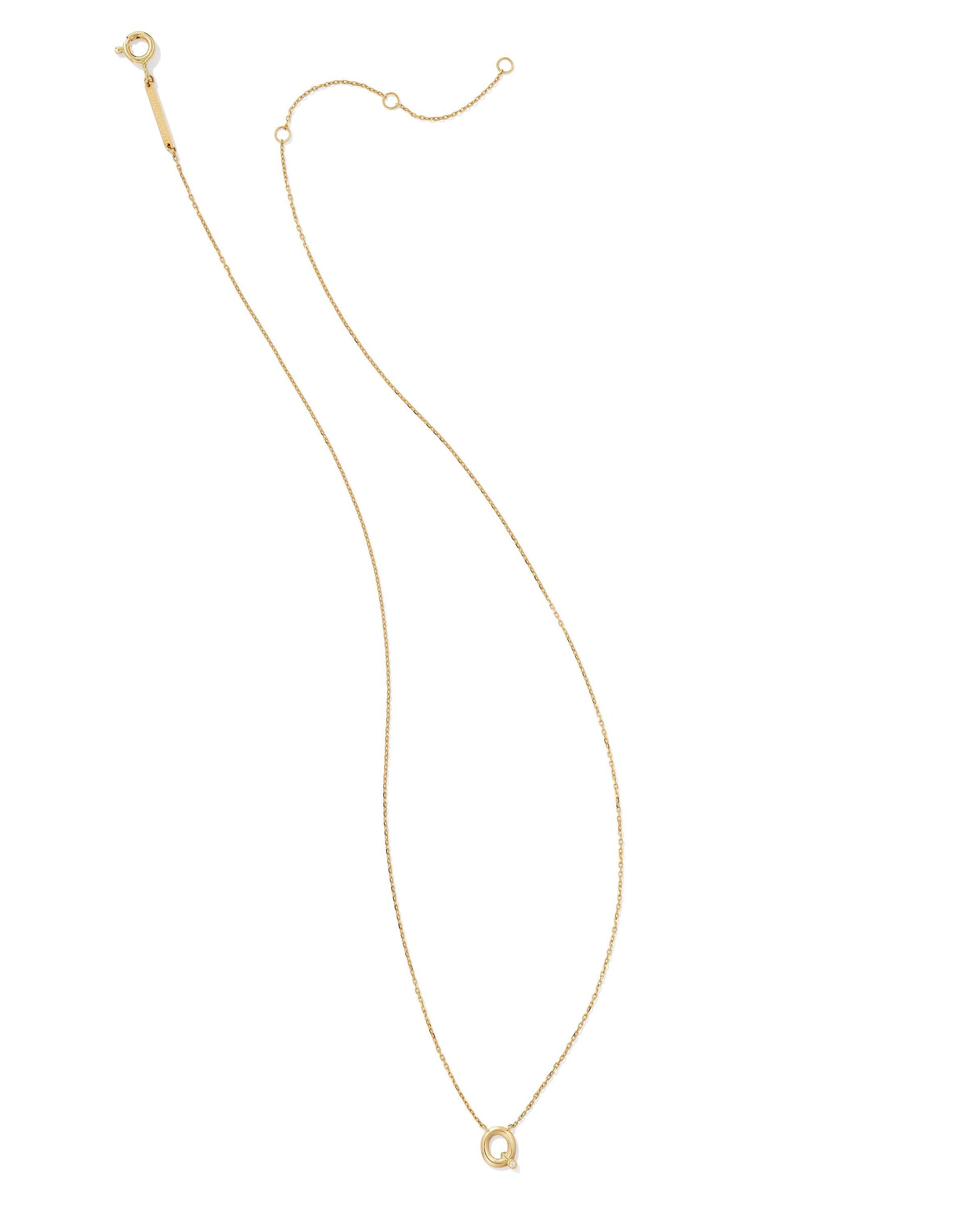 diamond-accent-letter-q-14k-yellow-gold-pendant-necklace-in-white-diamond-swarovski