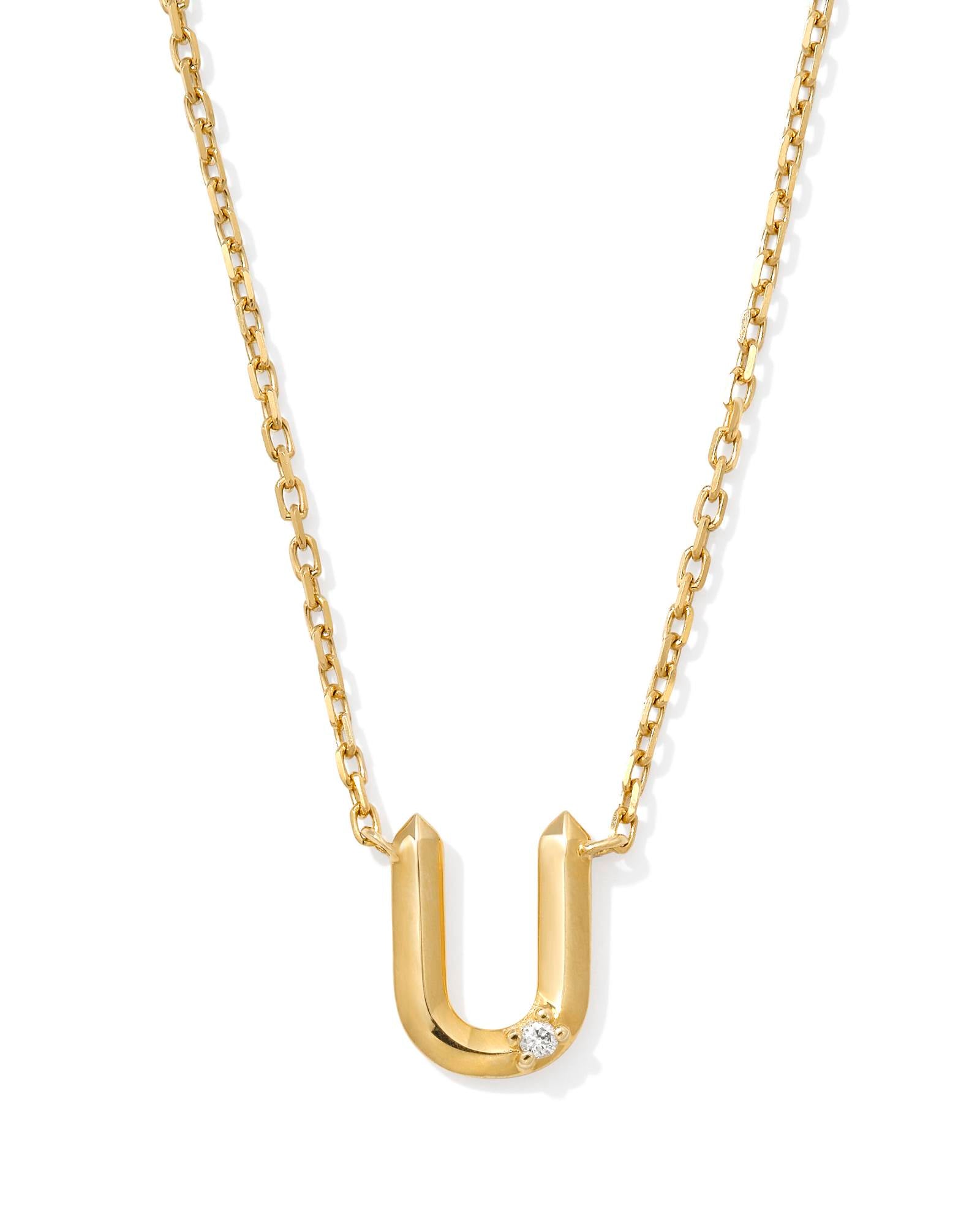 diamond-accent-letter-u-14k-yellow-gold-pendant-necklace-in-white-diamond-swarovski