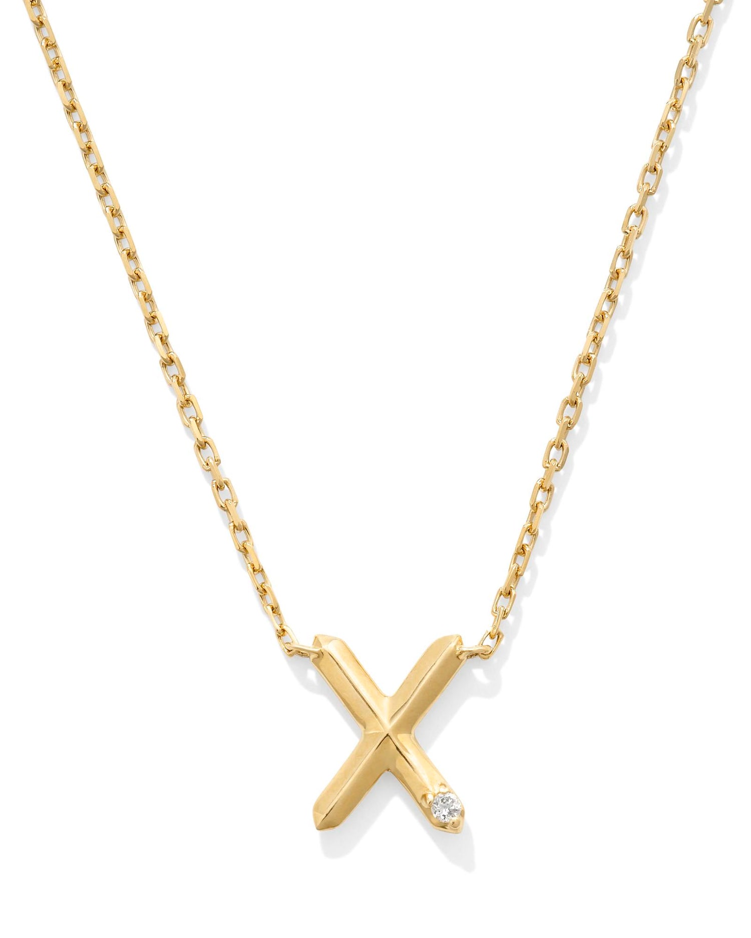 diamond-accent-letter-x-14k-yellow-gold-pendant-necklace-in-white-diamond-kendra-scott