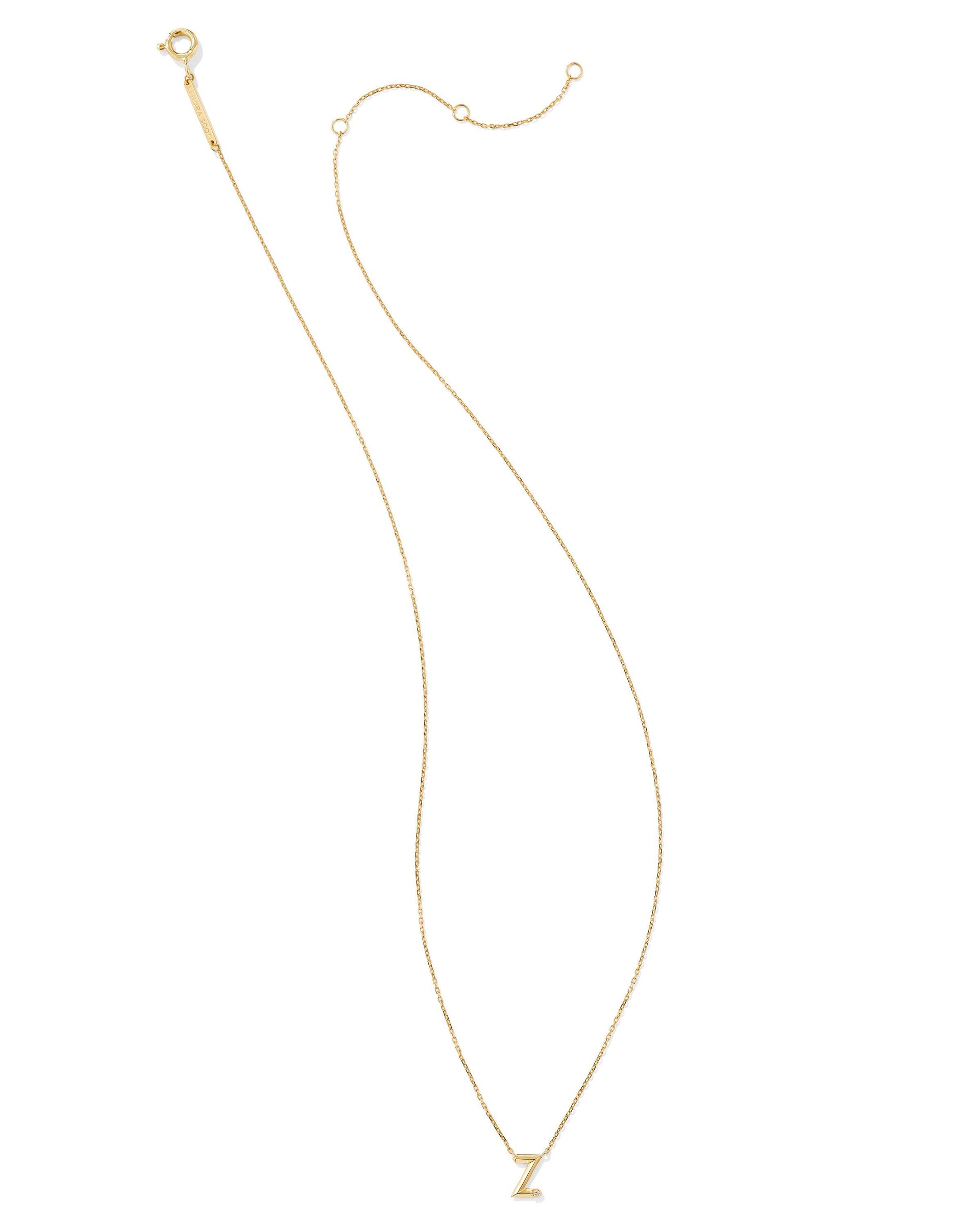 diamond-accent-letter-z-14k-yellow-gold-pendant-necklace-in-white-diamond-swarovski