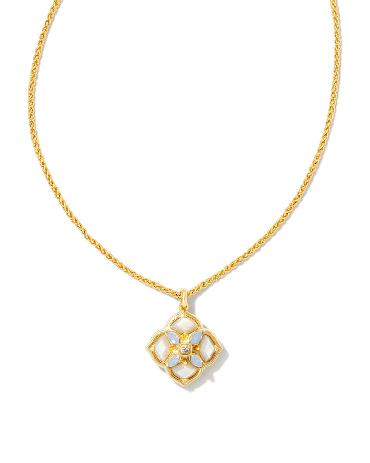 dira-stone-gold-short-pendant-necklace-in-ivory-mix-swarovski