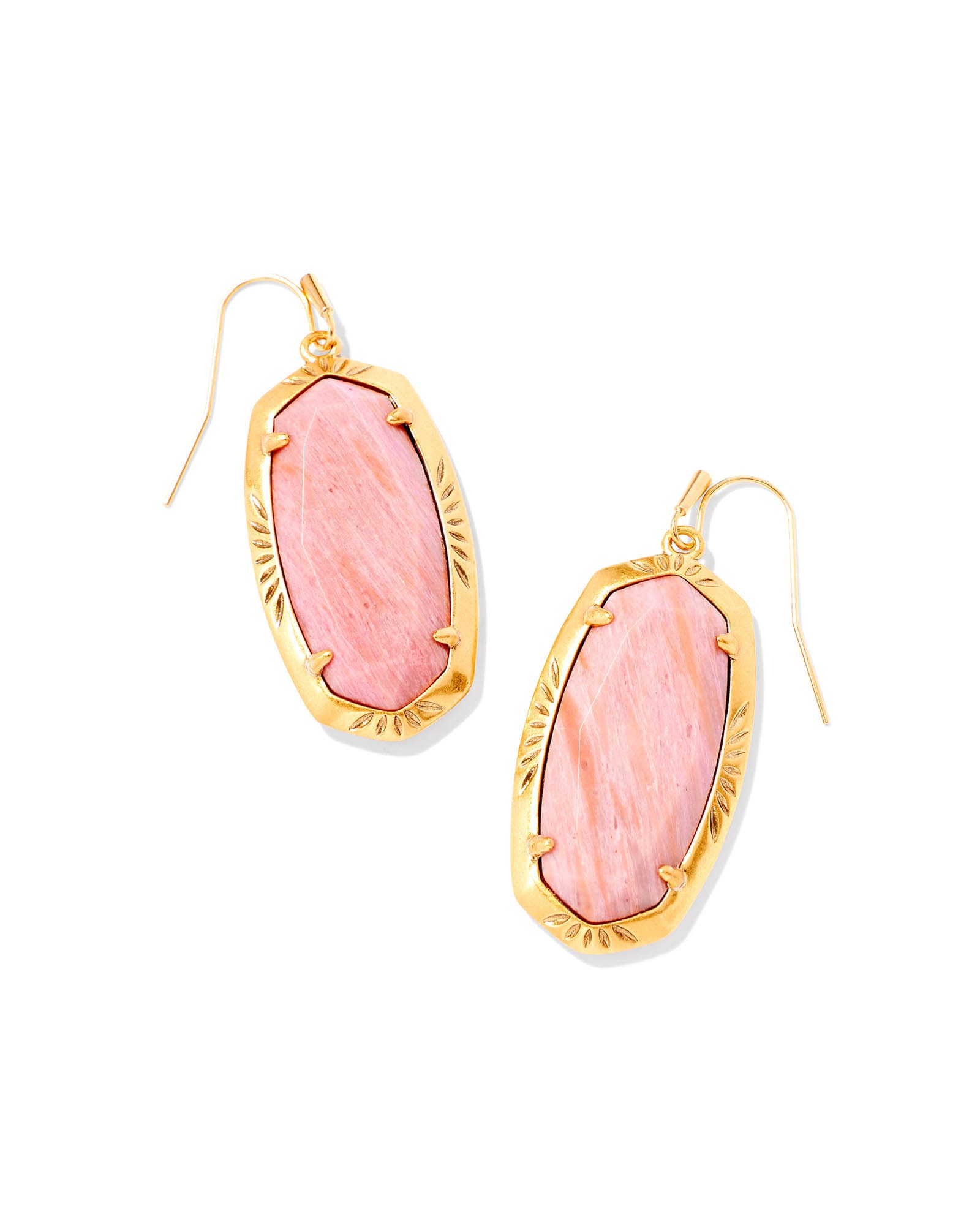 elle-vintage-gold-etch-frame-drop-earrings-in-blush-pink-quartzite-swarovski
