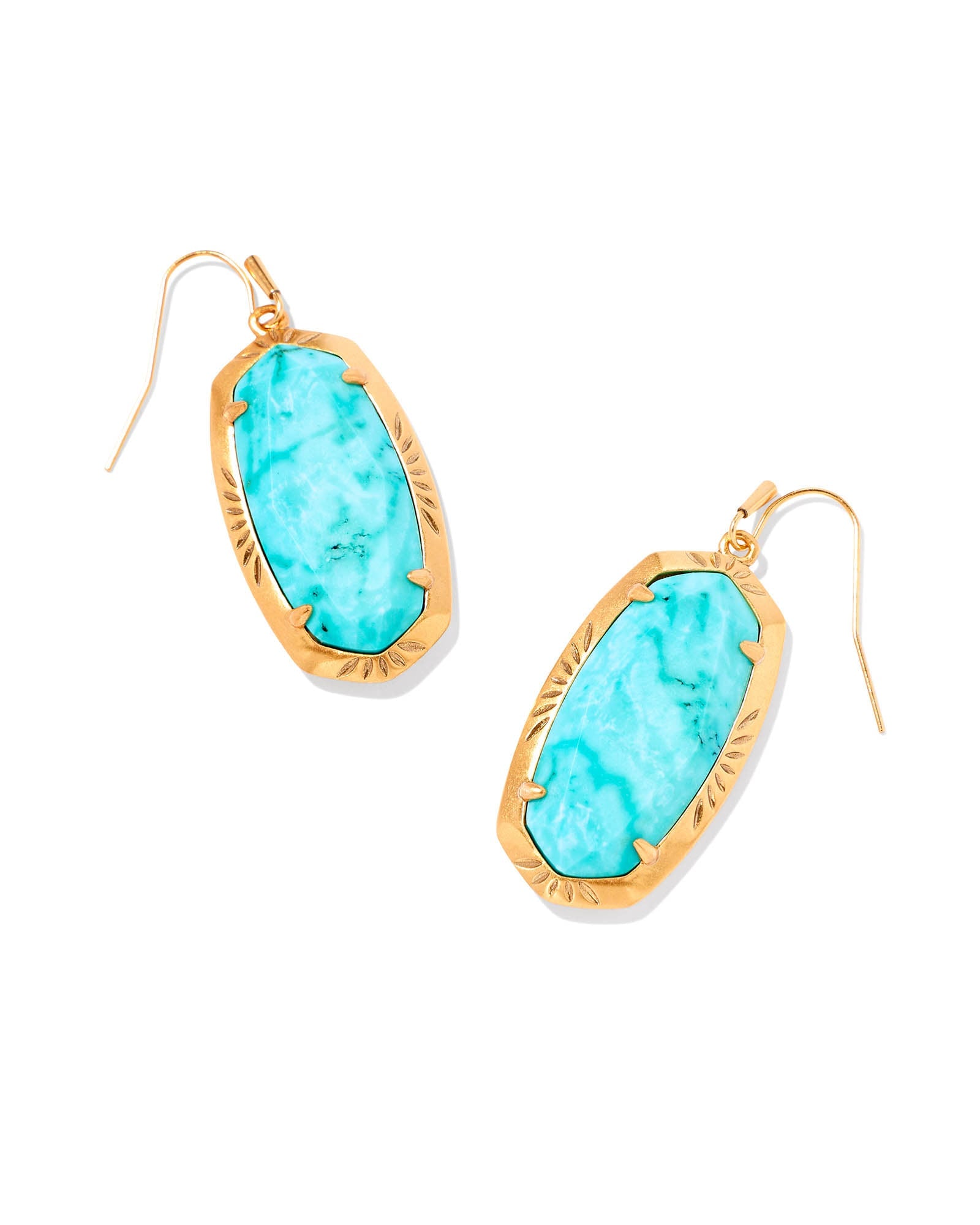 elle-vintage-gold-etch-frame-drop-earrings-in-variegated-turquoise-magnesite-kendra-scott