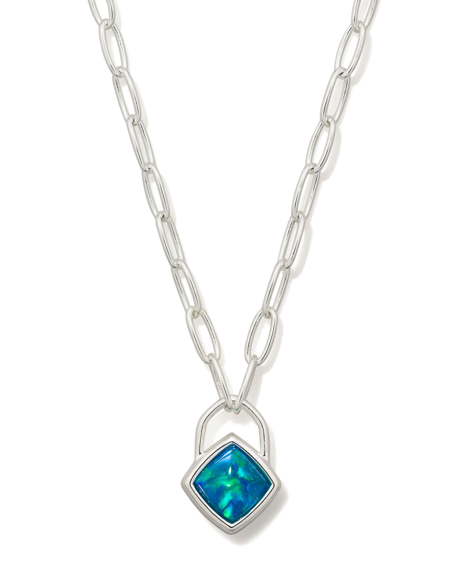 greer-sterling-silver-paperclip-pendant-necklace-in-teal-swarovski