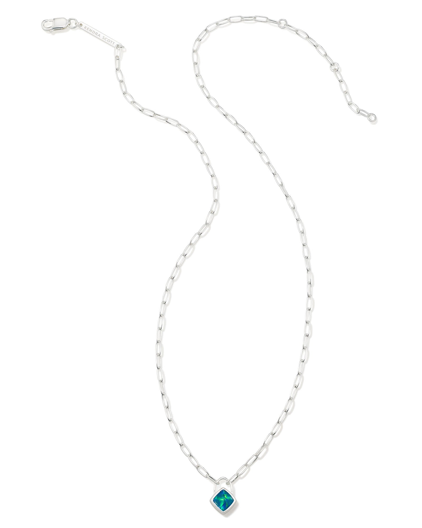 greer-sterling-silver-paperclip-pendant-necklace-in-teal-swarovski