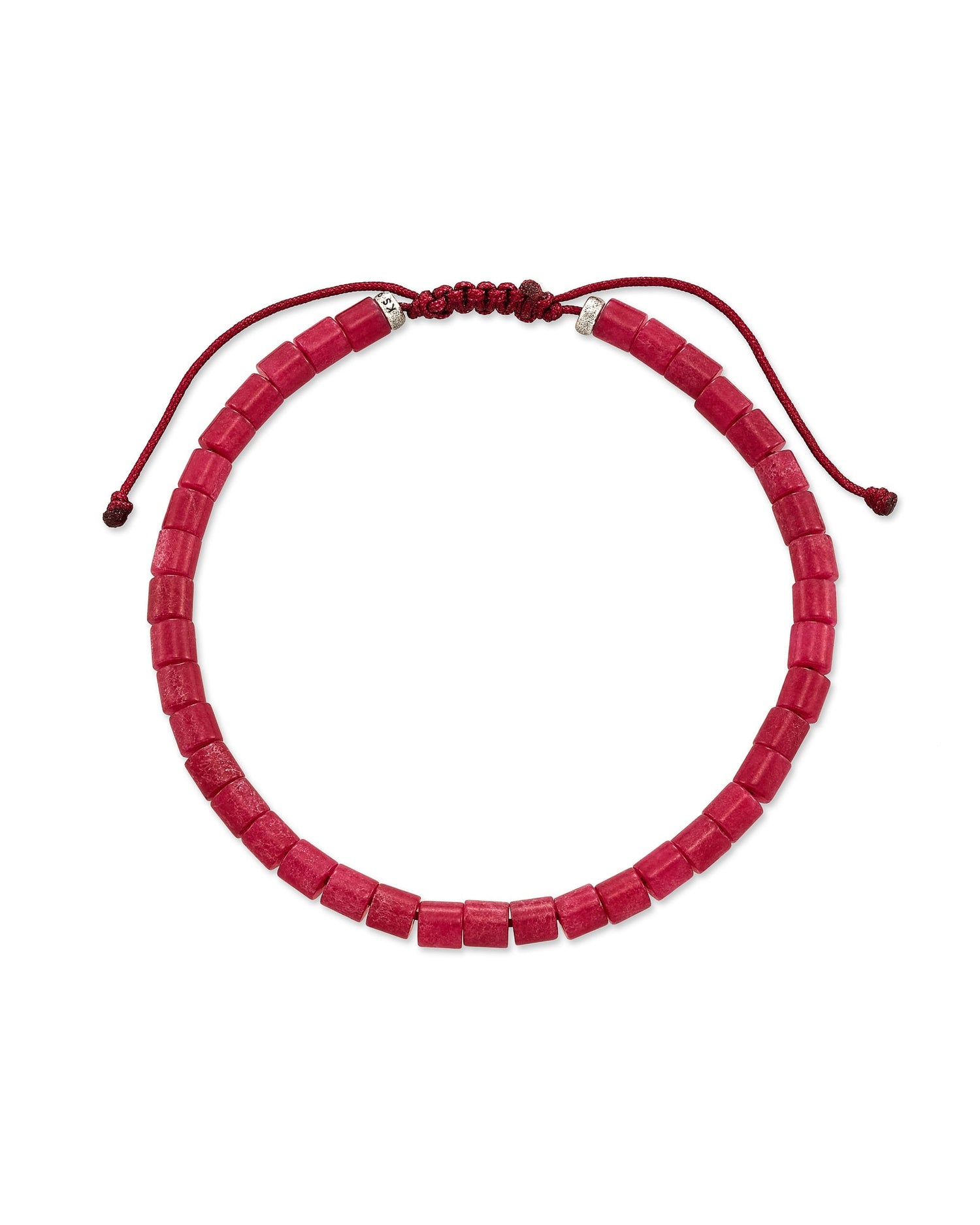 grey-oxidized-sterling-silver-beaded-bracelet-in-maroon
