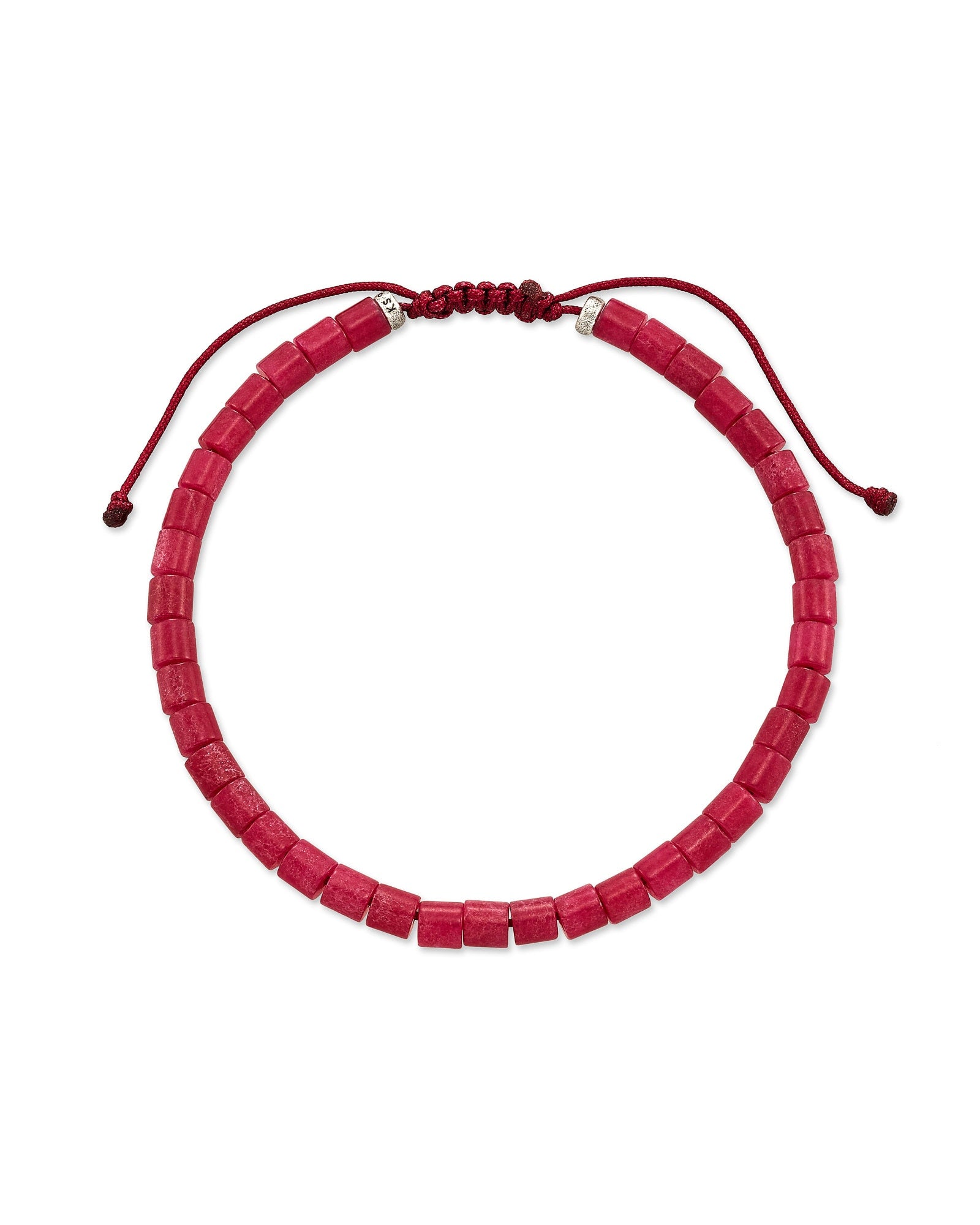 grey-oxidized-sterling-silver-beaded-bracelet-in-maroon