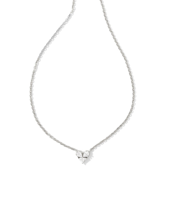 katy-silver-heart-short-pendant-necklace-in-white-crystal-swarovski