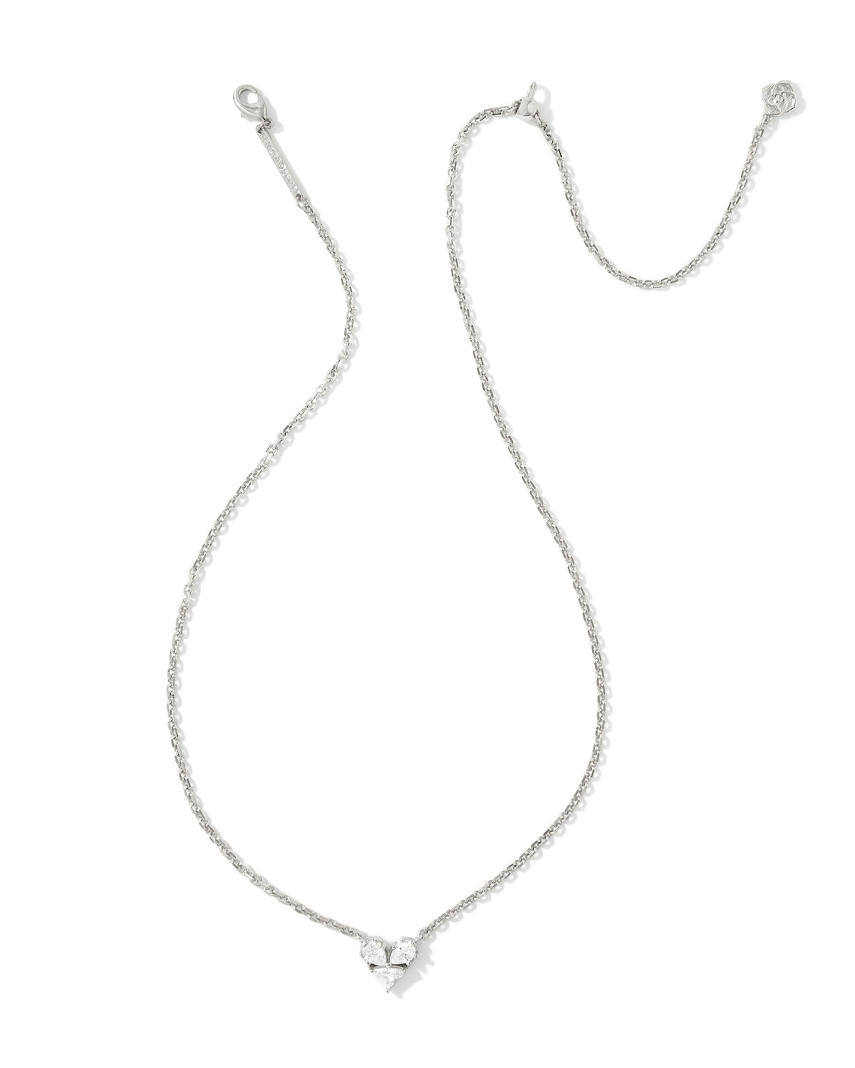katy-silver-heart-short-pendant-necklace-in-white-crystal-swarovski