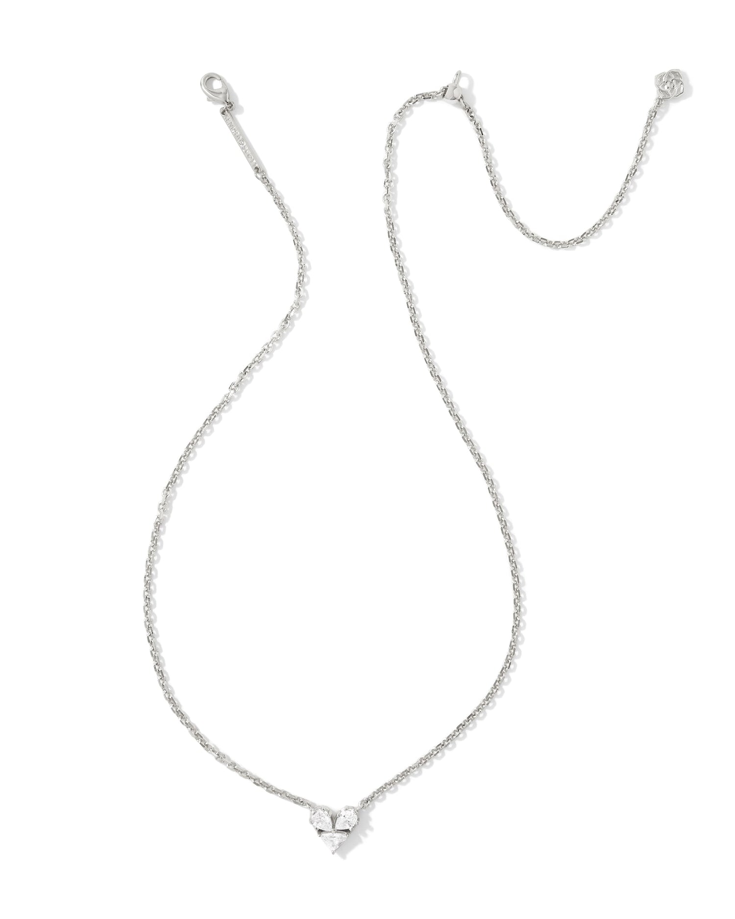 katy-silver-heart-short-pendant-necklace-in-white-crystal-swarovski